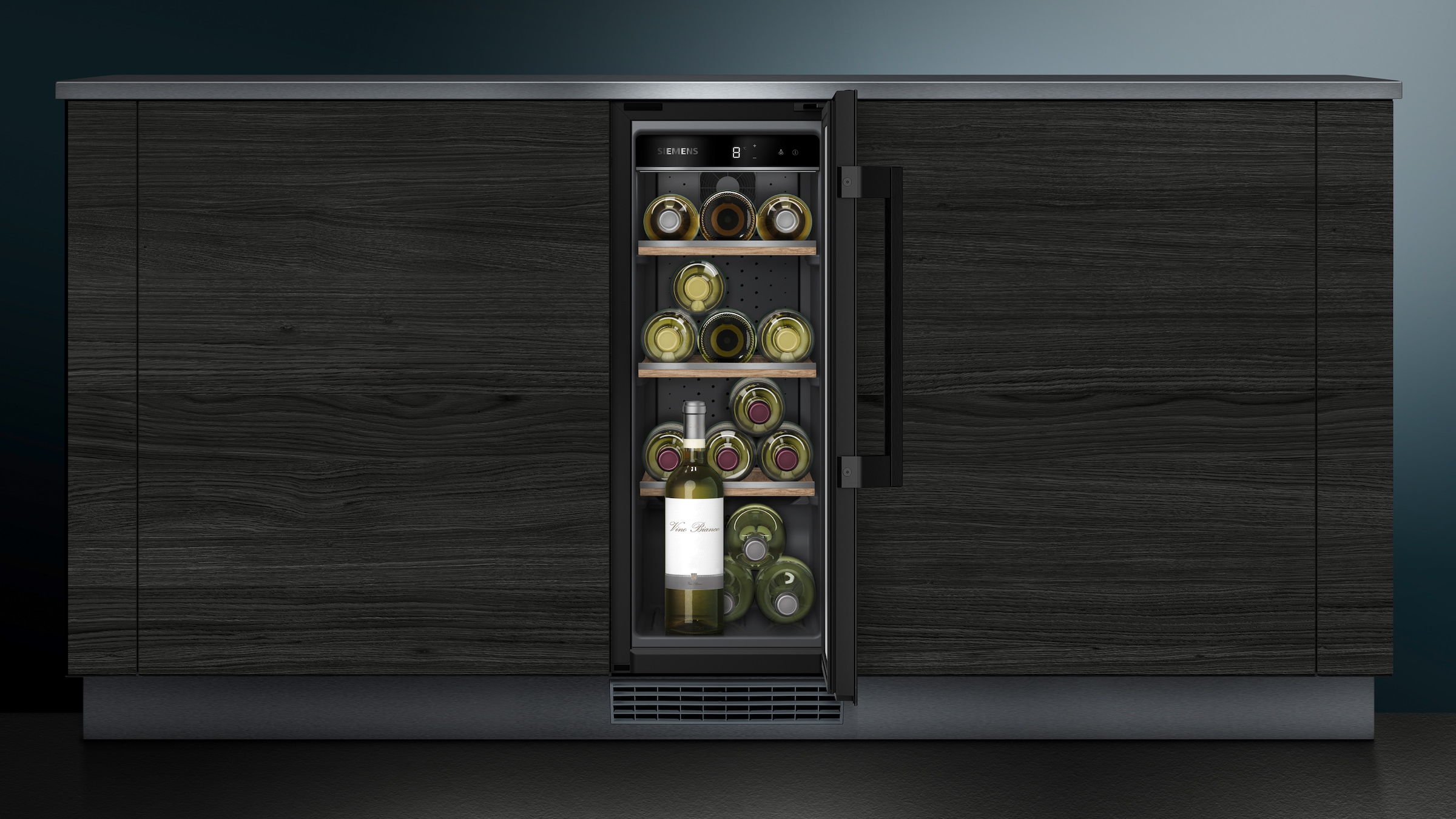 SIEMENS Weinkühlschrank »KU20WVHF0«, für 21 St. Standardflaschen á 075l