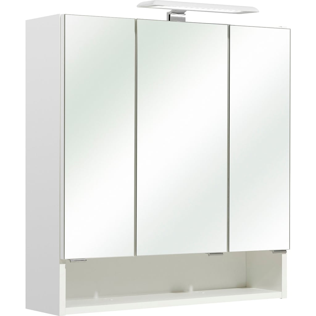 Saphir Spiegelschrank »Quickset 953 Badschrank, 3 Spiegeltüren, 3 Einlegeböden, 65 cm breit«