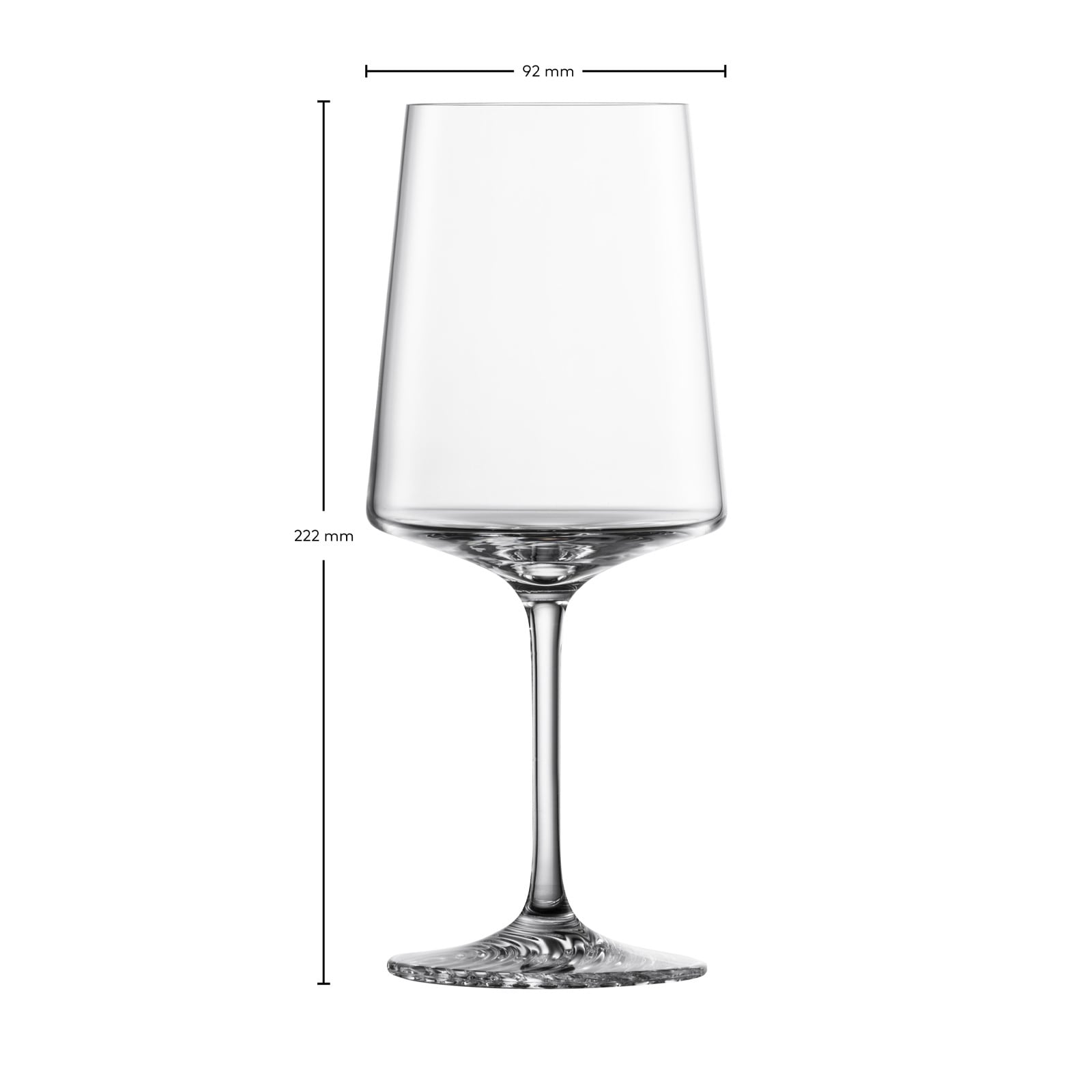 Zwiesel Glas Weinglas »Allround Weingläser ECHO 572 ml 4er Set transparent«