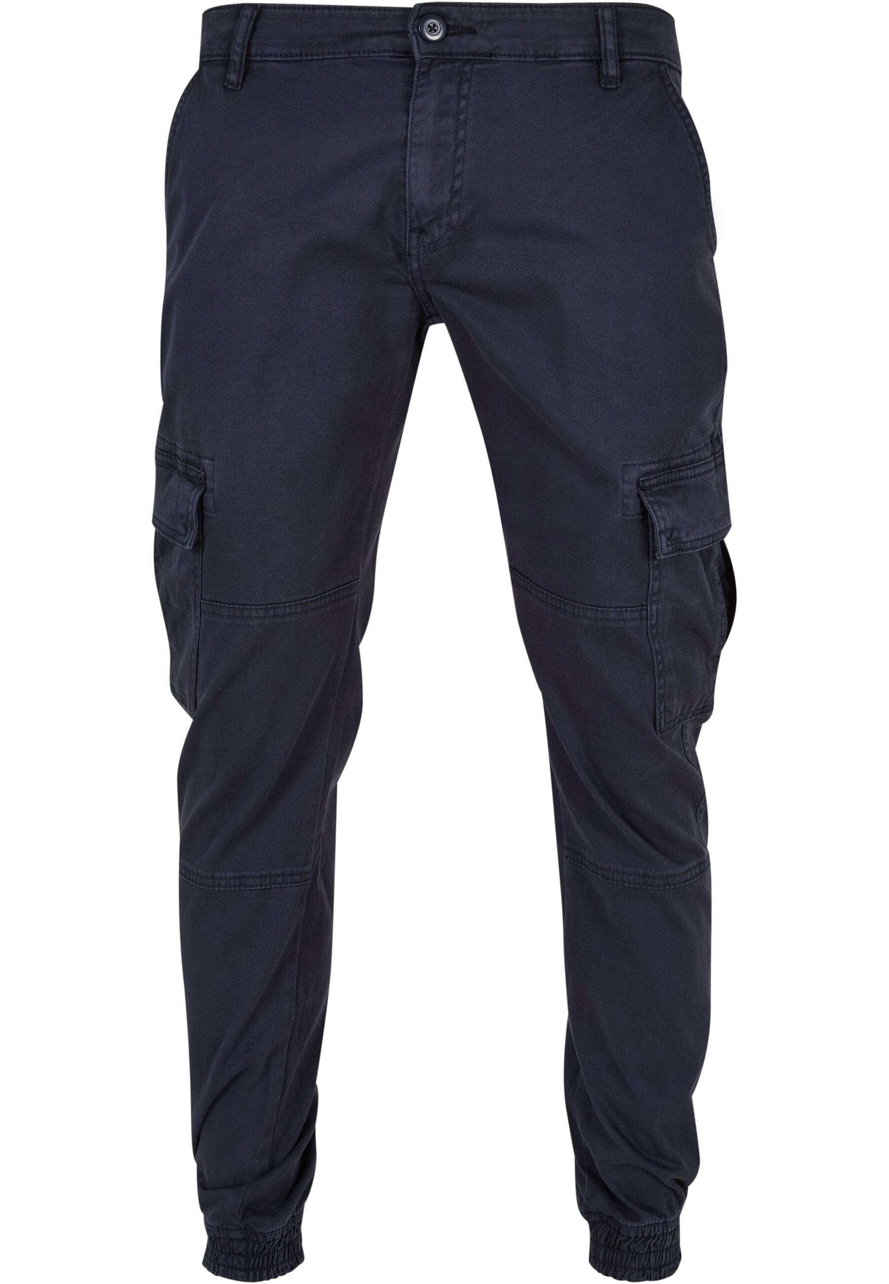 URBAN CLASSICS Cargohose "Urban Classics Herren Washed Cargo Twill Jogging Pants", (1 tlg.)