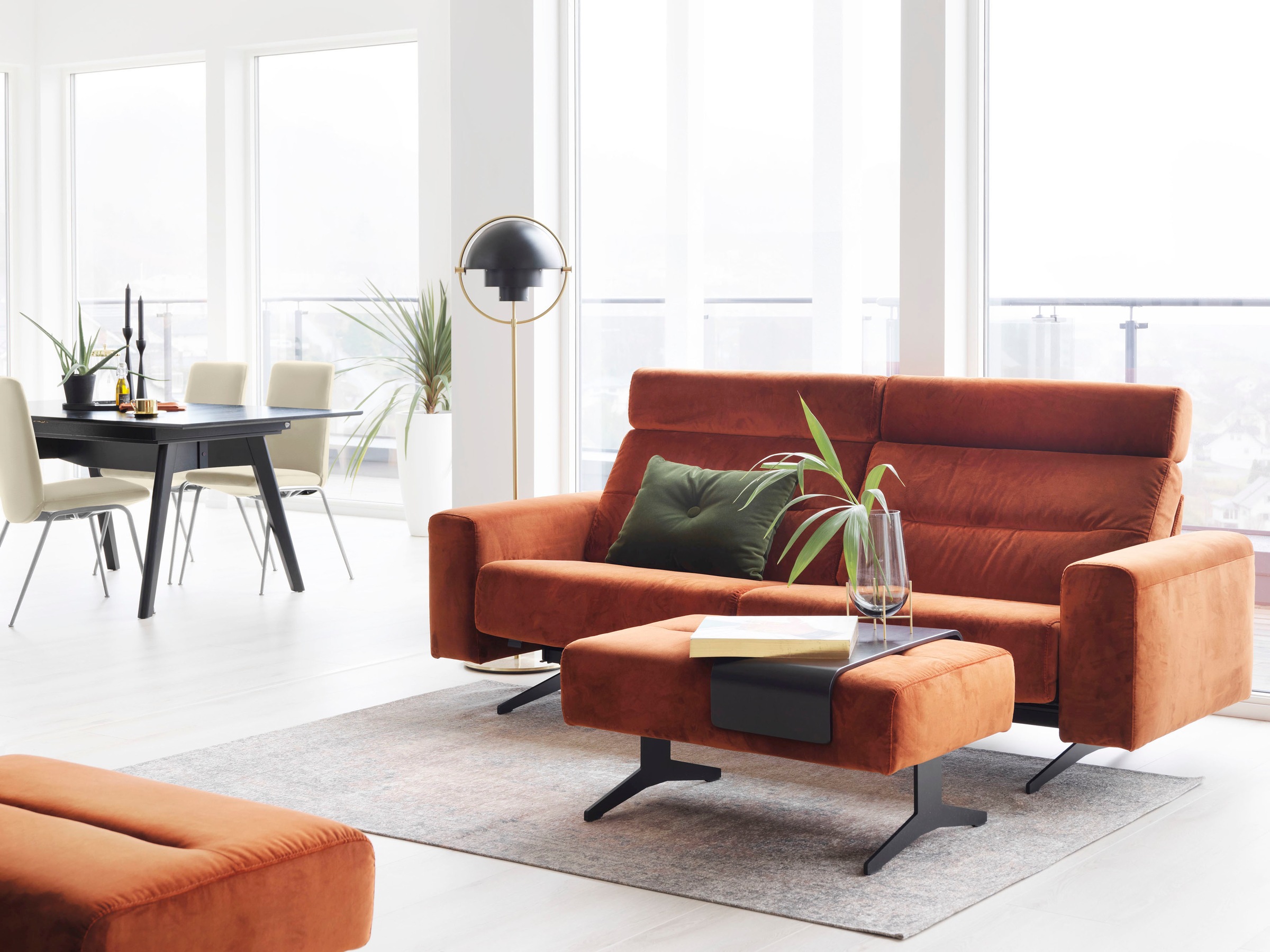 Stressless® Polsterstuhl »Laurel«, Leder BATICK, Low Back, Größe L, mit Beinen aus Stahl in Chrom glänzend
