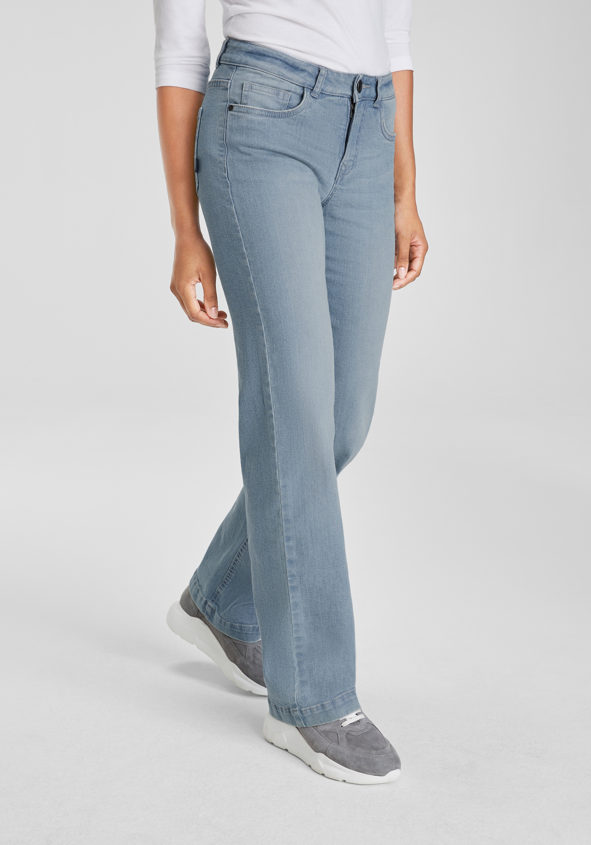 Arizona Gerade Jeans, "Wide Leg"