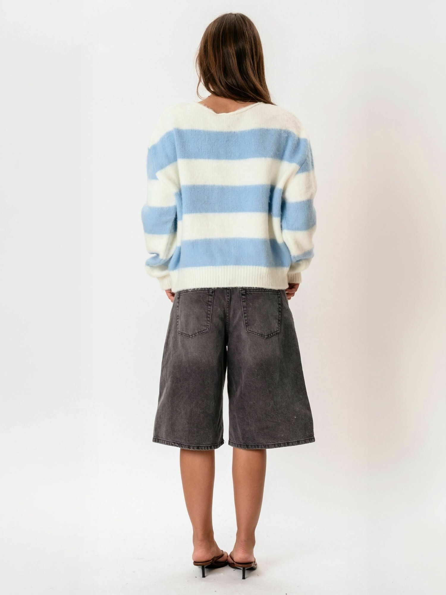 ITS MAY Rundhalspullover »ITS MAY Sweater Striped«