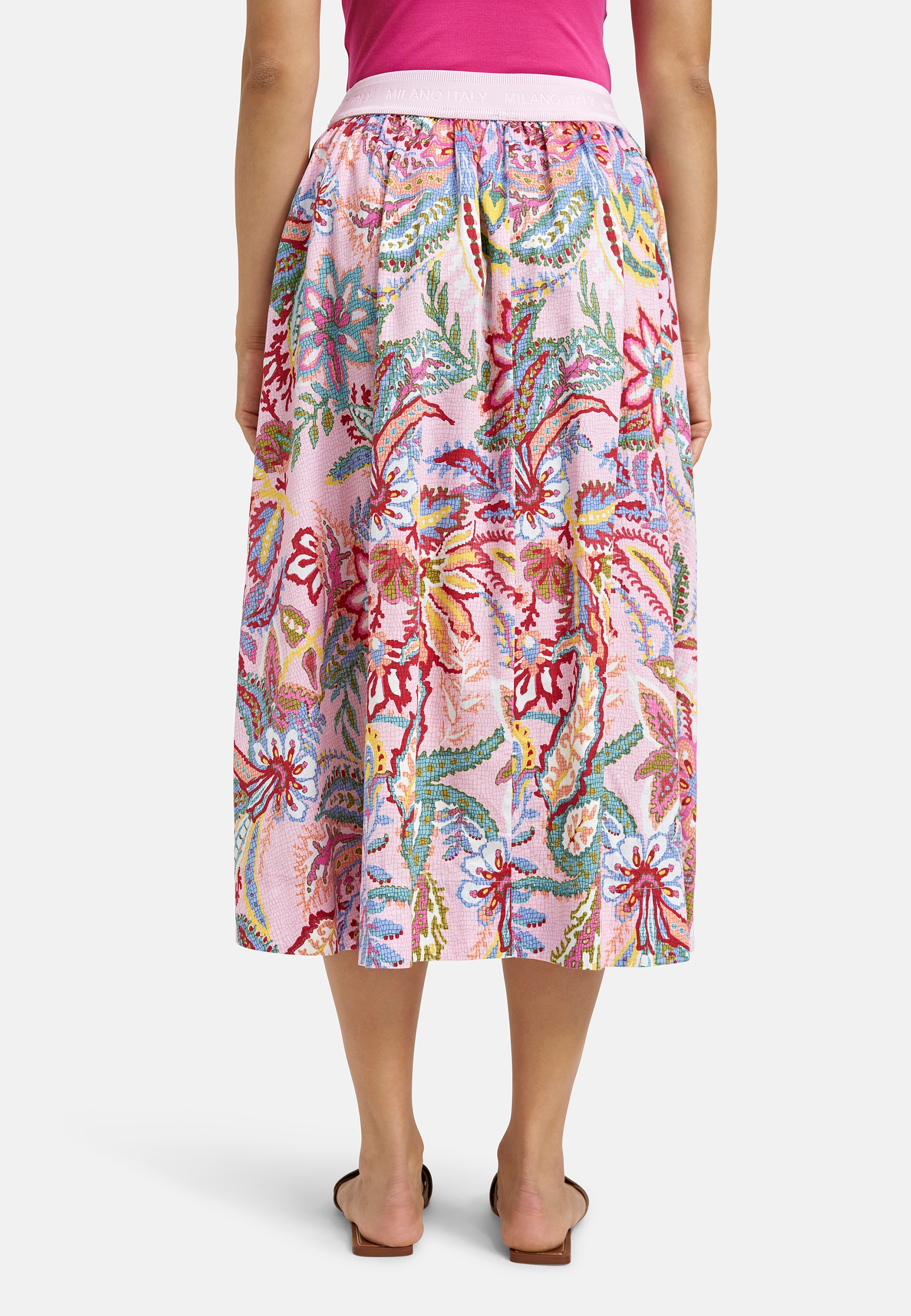 Milano Italy Sommerrock mit Taschen