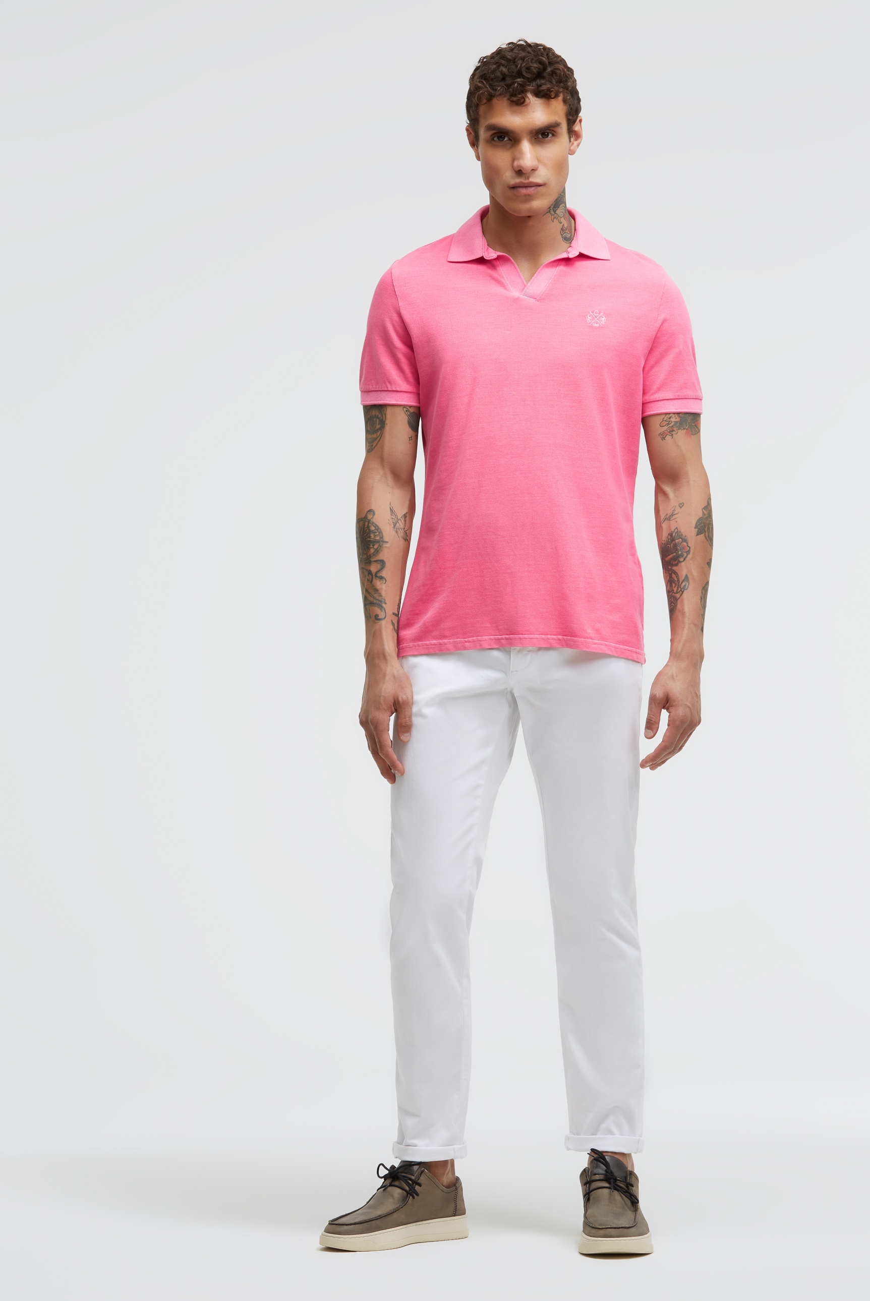 CMPD Poloshirt aus Baumwolle