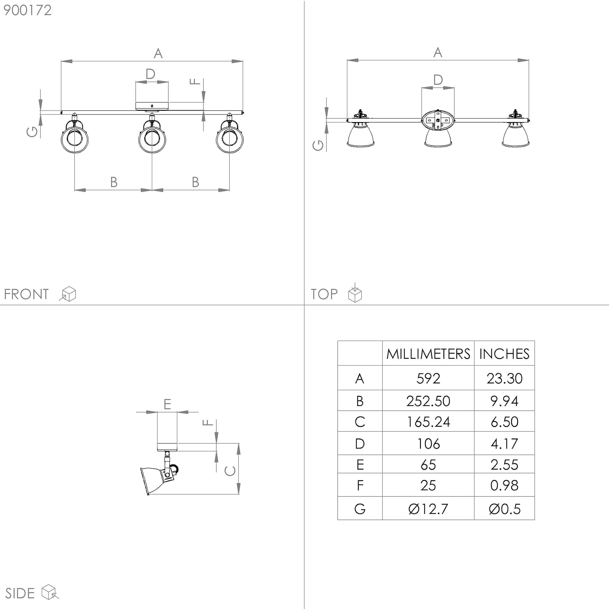 bestellen - | Stahl 3W messing - in »SERAS«, und gold GU10 Deckenspot Deckenspot aus BAUR EGLO inkl.