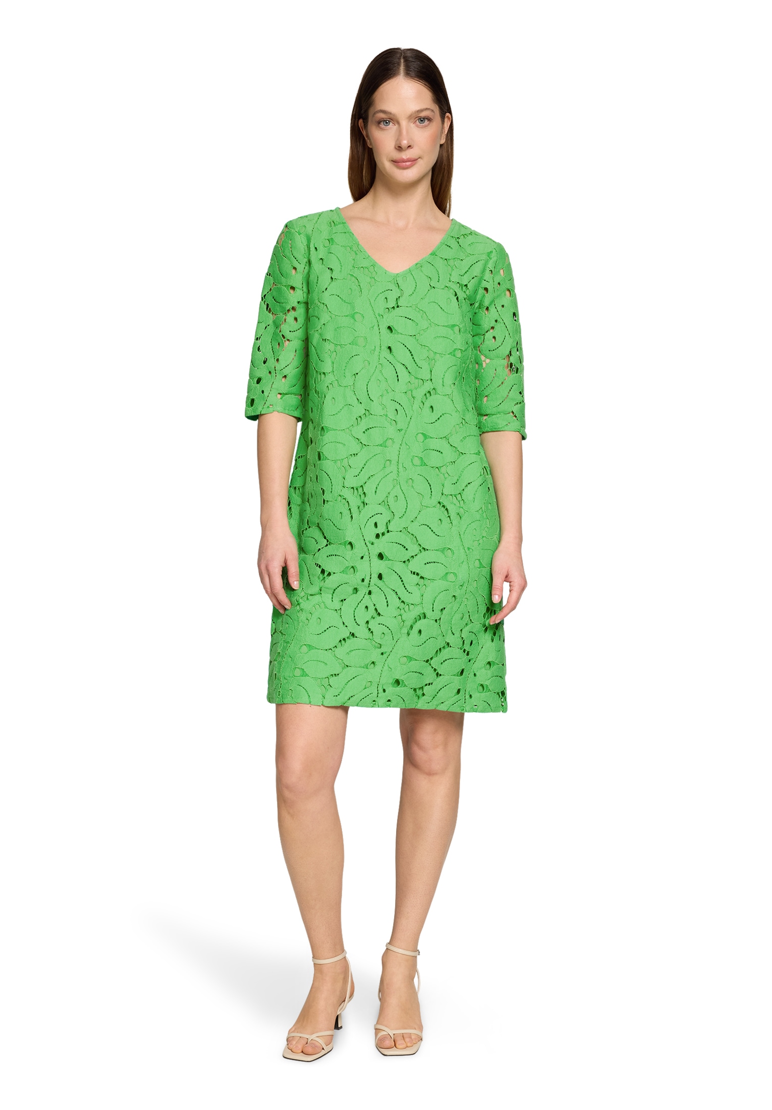 Betty Barclay Spitzenkleid "Damen mit V-Ausschnitt" Ohne Tasche günstig online kaufen