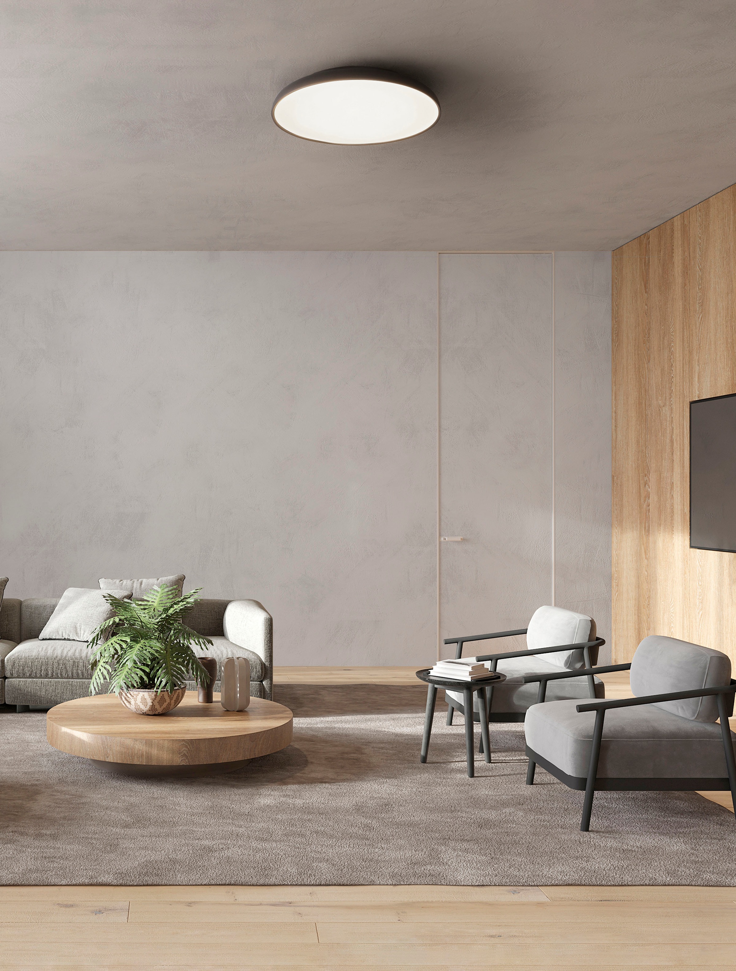 Nova Luce LED Deckenleuchte »LINUS«, 1 flammig, Leuchtmittel LED-Modul | LED fest integriert