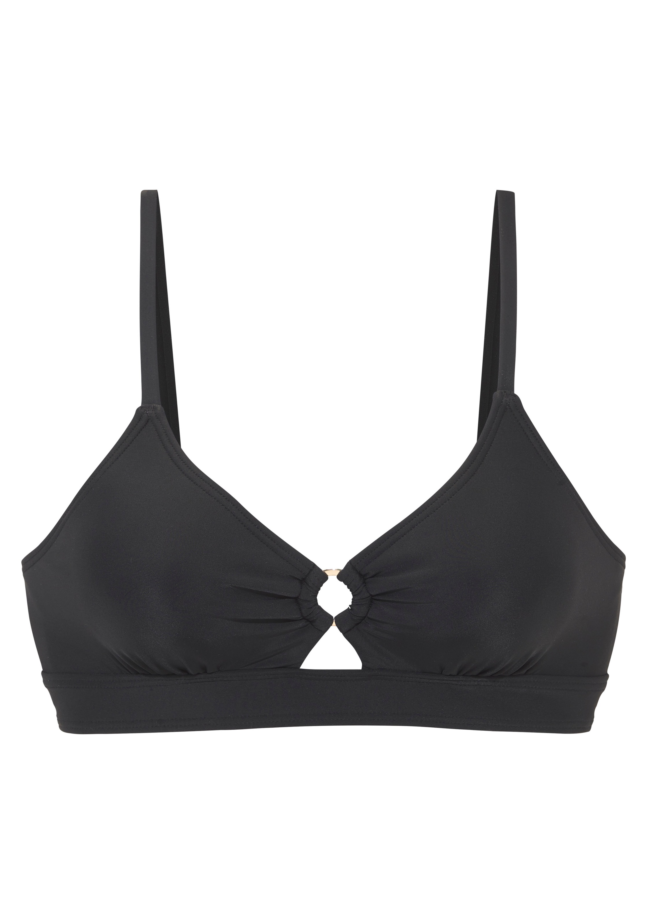 LASCANA Triangel-Bikini-Top "Lolo" mit Zierring zwischen den Cups günstig online kaufen