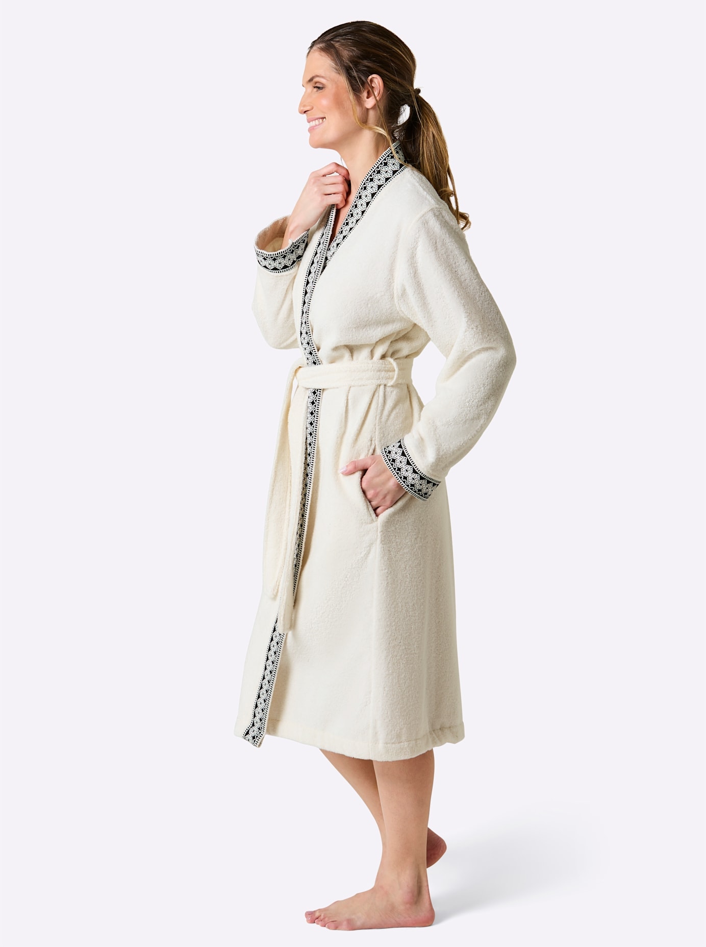 Plantier Damenbademantel