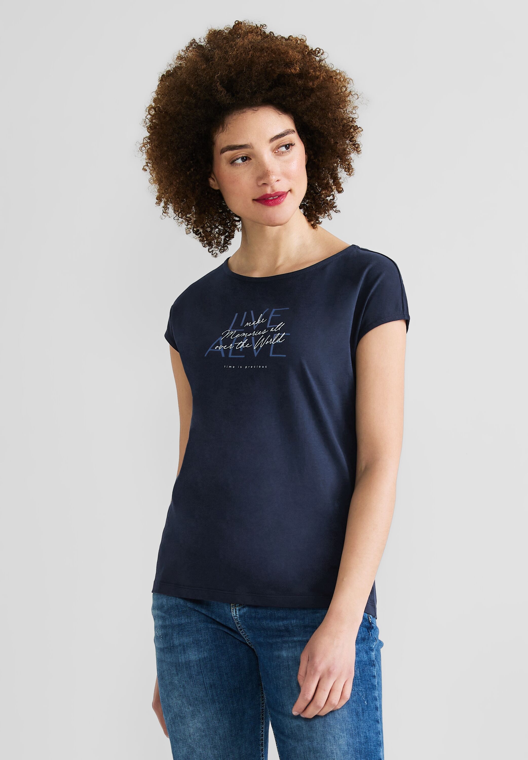 in STREET kaufen ONE Unifarbe | T-Shirt, BAUR