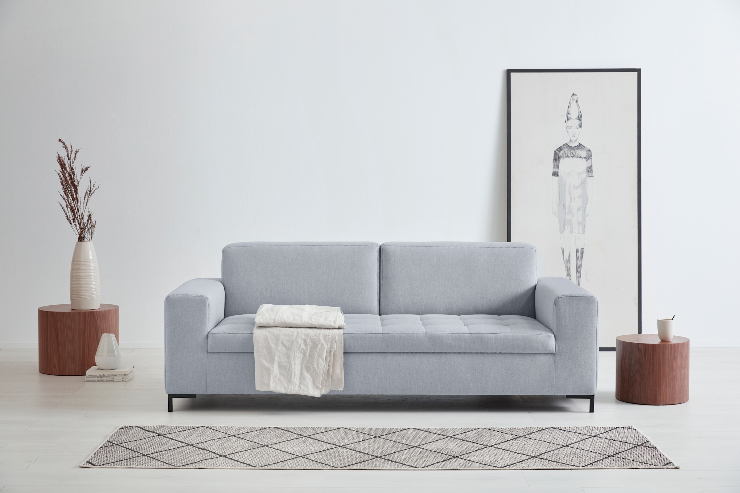 OTTO products 3-Sitzer "Grazzo, zeitlos und elegant, moderne Sitzheftung", günstig online kaufen