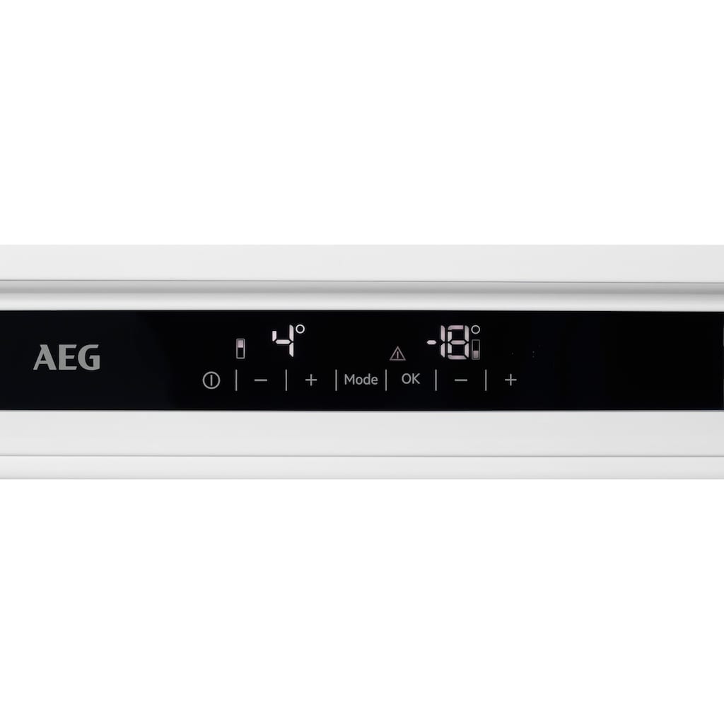 AEG Einbaukühlgefrierkombination »SCE818E8MS 92556008«, SCE818E8MS 92556008, 177,2 cm hoch, 54,6 cm breit