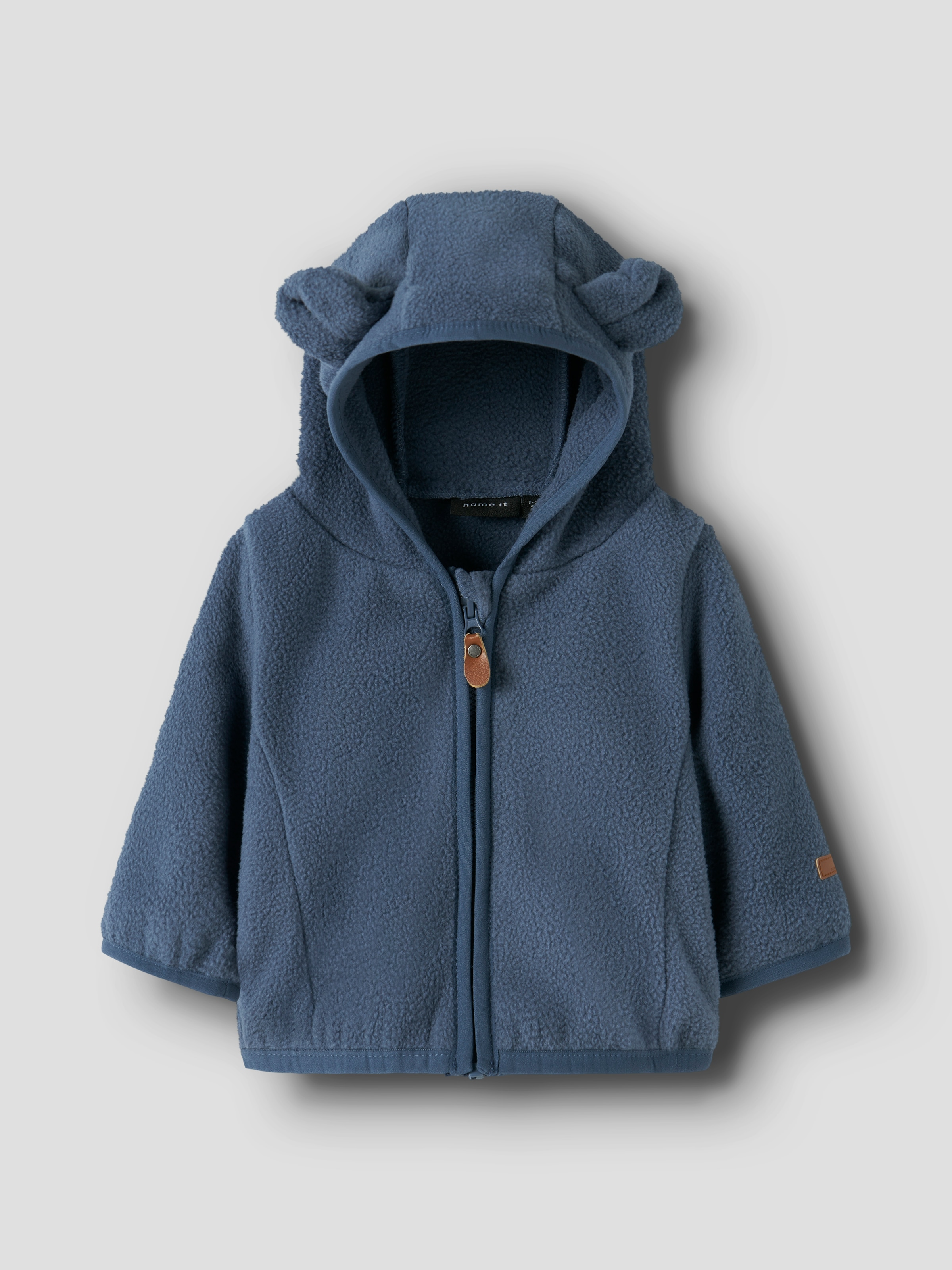 Name It Kapuzenfleecejacke »NBNMEEKO FLEECE JACKET MELANGE«, mit Kapuze