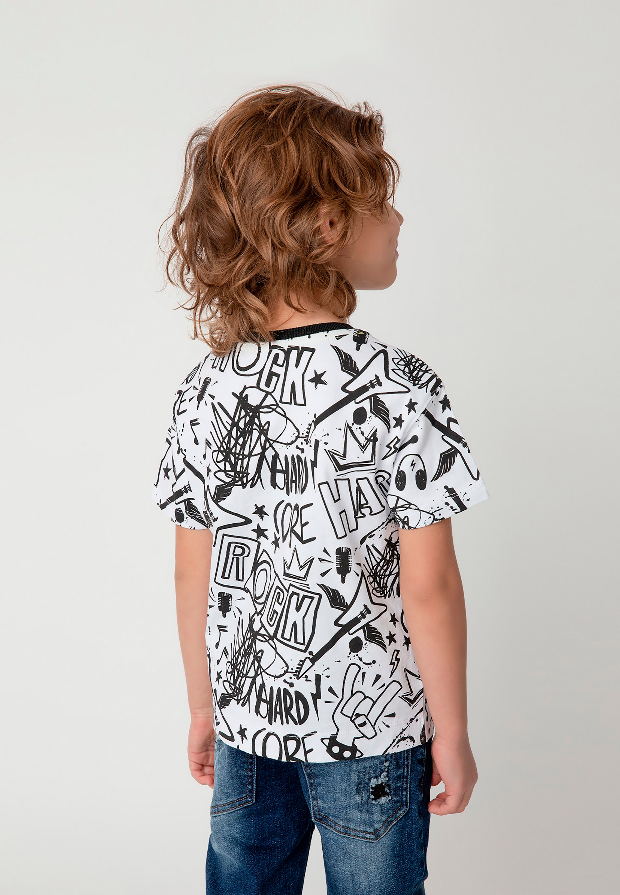 Gulliver T-Shirt, mit rockigem Print ▷ für | BAUR
