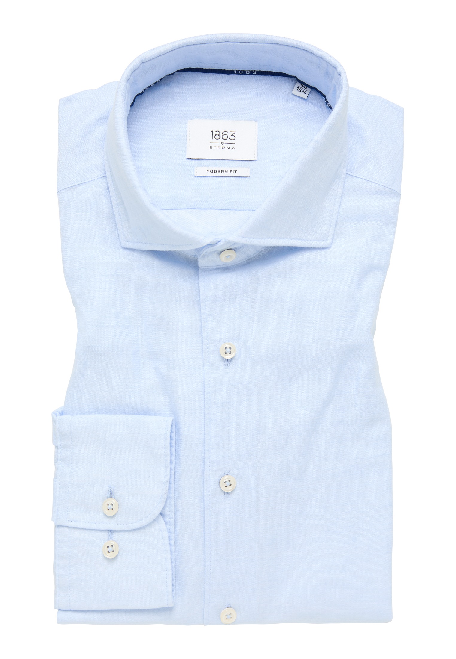 Eterna Langarmhemd »MODERN FIT«, EASY IRON (bügelleicht)
