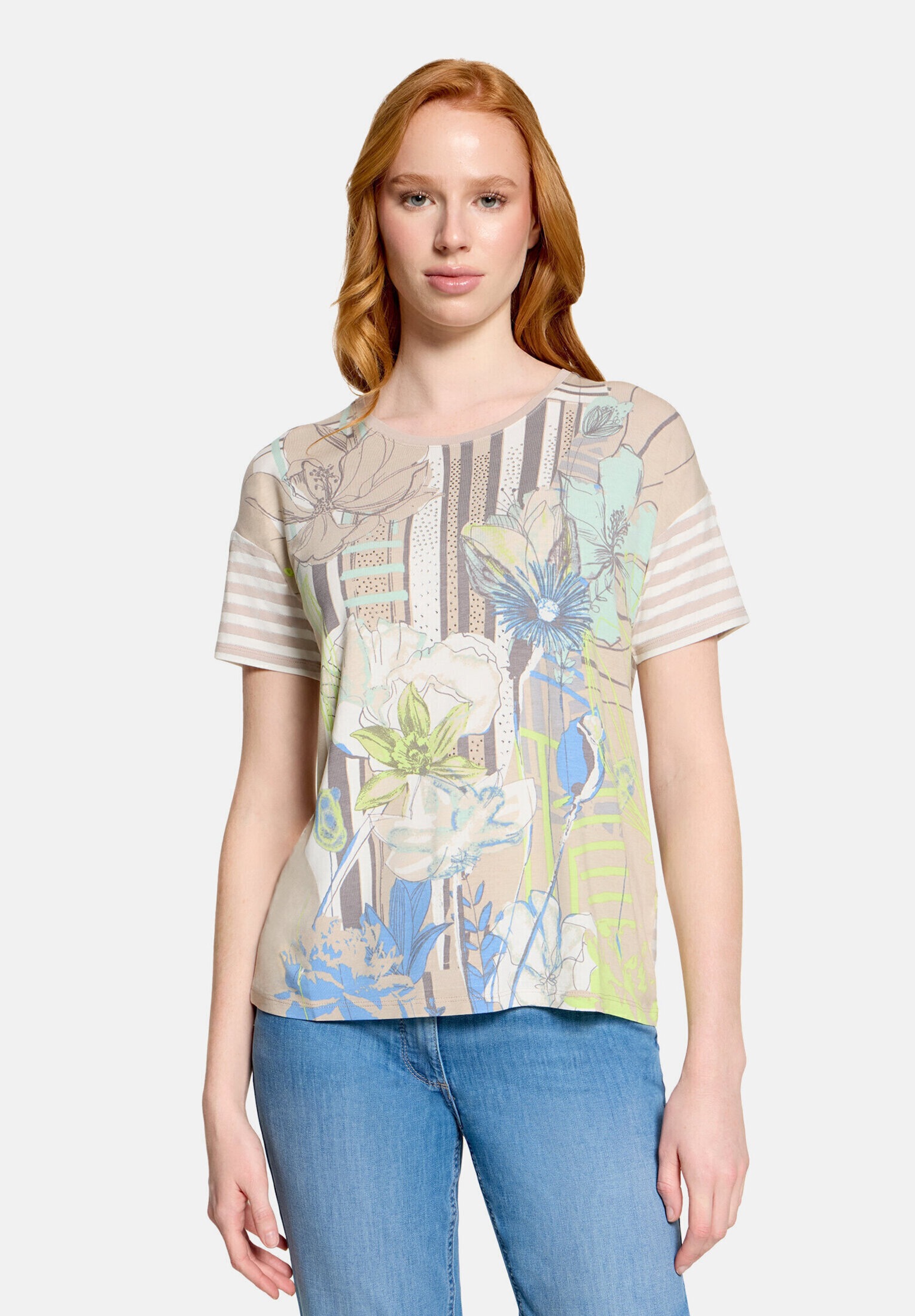Betty Barclay Kurzarmshirt »Damen mit Ringel« 1 tlg.