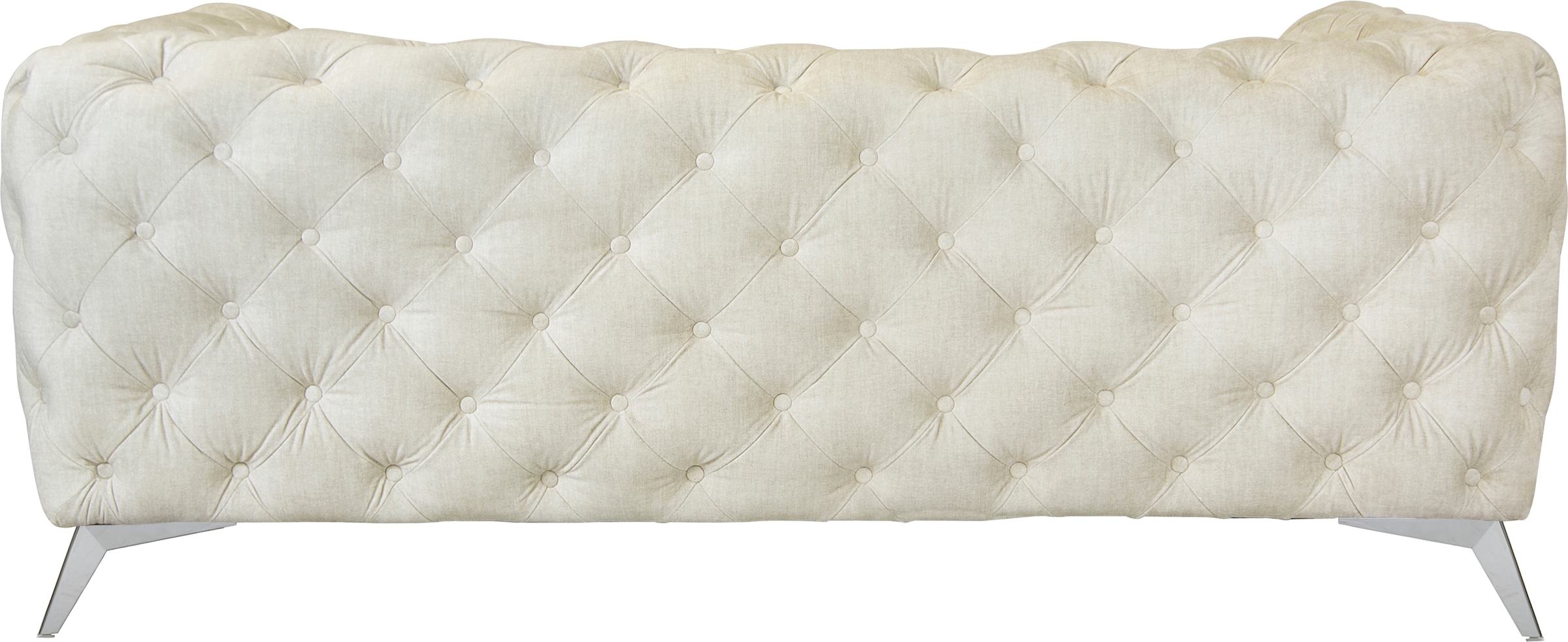 Leonique Chesterfield-Sofa »Glynis«, aufwändige Knopfheftung, moderne Chesterfield Optik, Fußfarbe wählbar