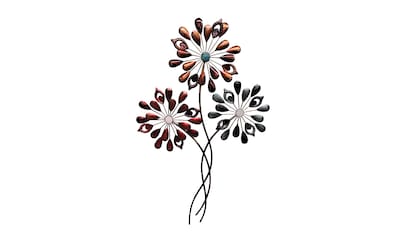 GILDE Wanddekoobjekt »Wandrelief Lebensbaum schlank«, (1 St.), Wanddeko,  aus Metall, dekorativ im Esszimmer & Wohnzimmer kaufen | BAUR