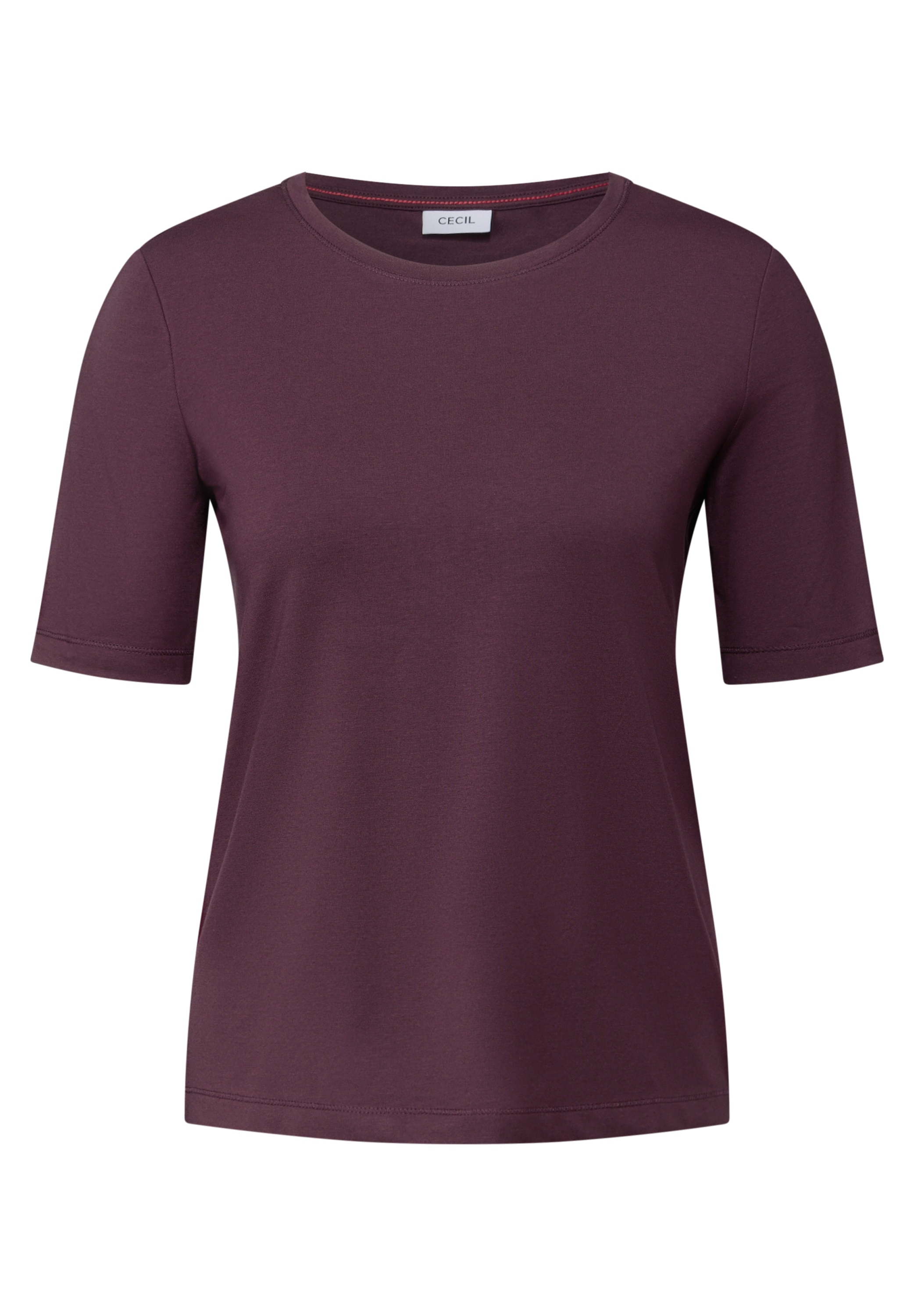 Cecil T-Shirt, im soften Baumwoll-Mix
