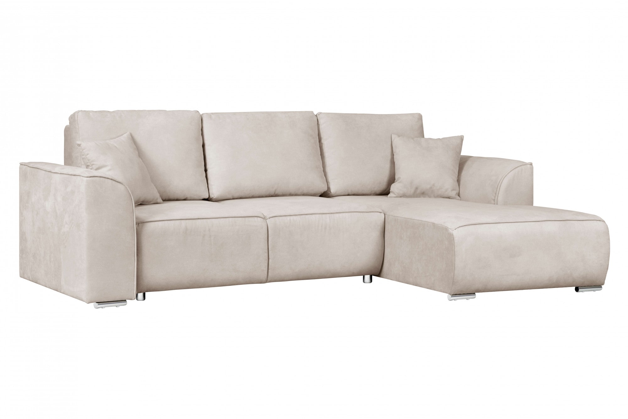 INOSIGN Ecksofa »BEATRICE optionale Schlafsofa mit Bettkasten, B/T/H: 265/170/86 cm«, L-Form, wahlweise auch mit Bettfunktion und Bettkasten