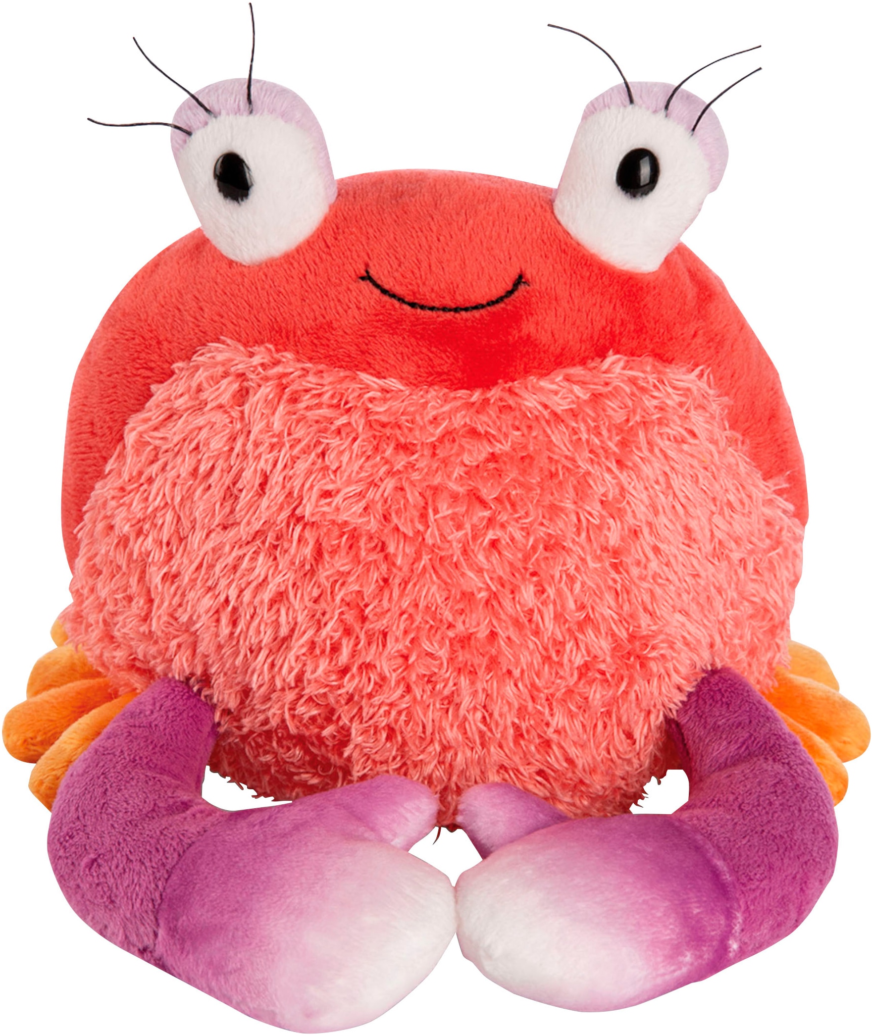 Nici Kuscheltier »Summer, Krabbe Seabelle, 20 cm«, schlenkernd, enthält recyceltes Material (Global Recycled Standard)