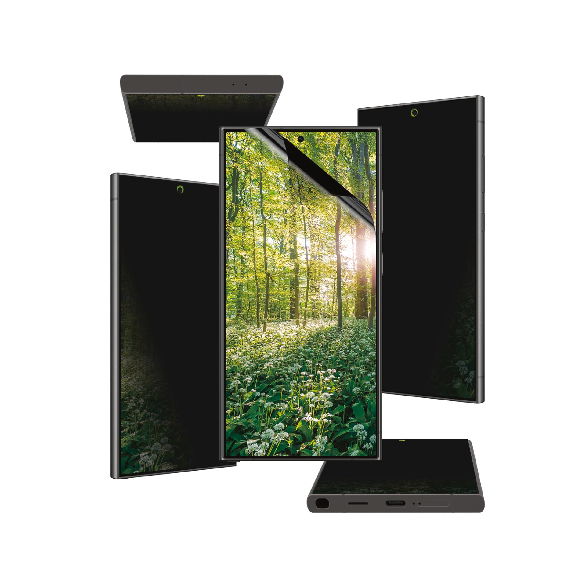 PanzerGlass Displayschutzfolie »Ultra-Wide Fit Screen Protection«, für Samsung Galaxy S25 Ultra, Schutzfilm, Schutzfolie, Bildschirmschutz, kratz- & stoßfest