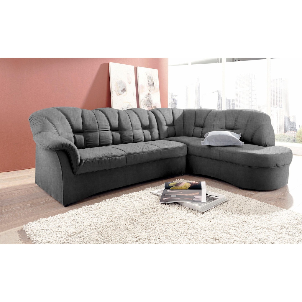 DOMO collection Ecksofa »Papenburg L-Form«