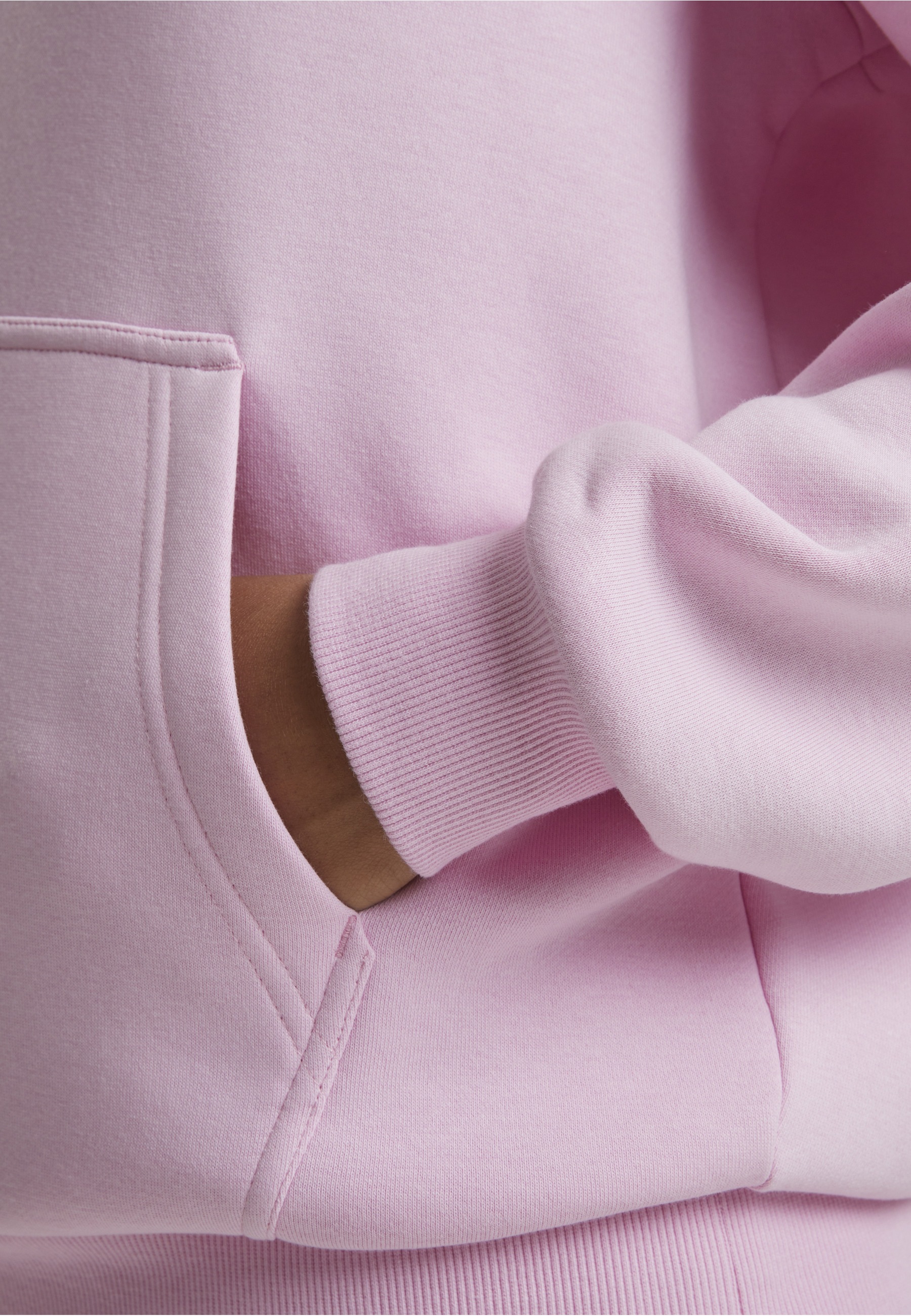 URBAN CLASSICS Kapuzensweatshirt »Urban Classics Ladies Fluffy Hoody«
