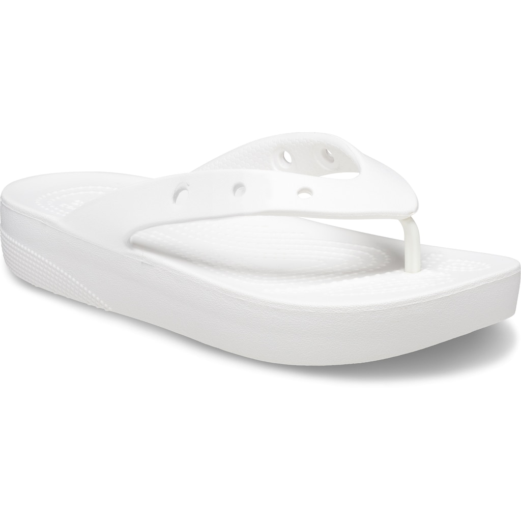 Crocs Zehentrenner »Classic Platform Flip W«