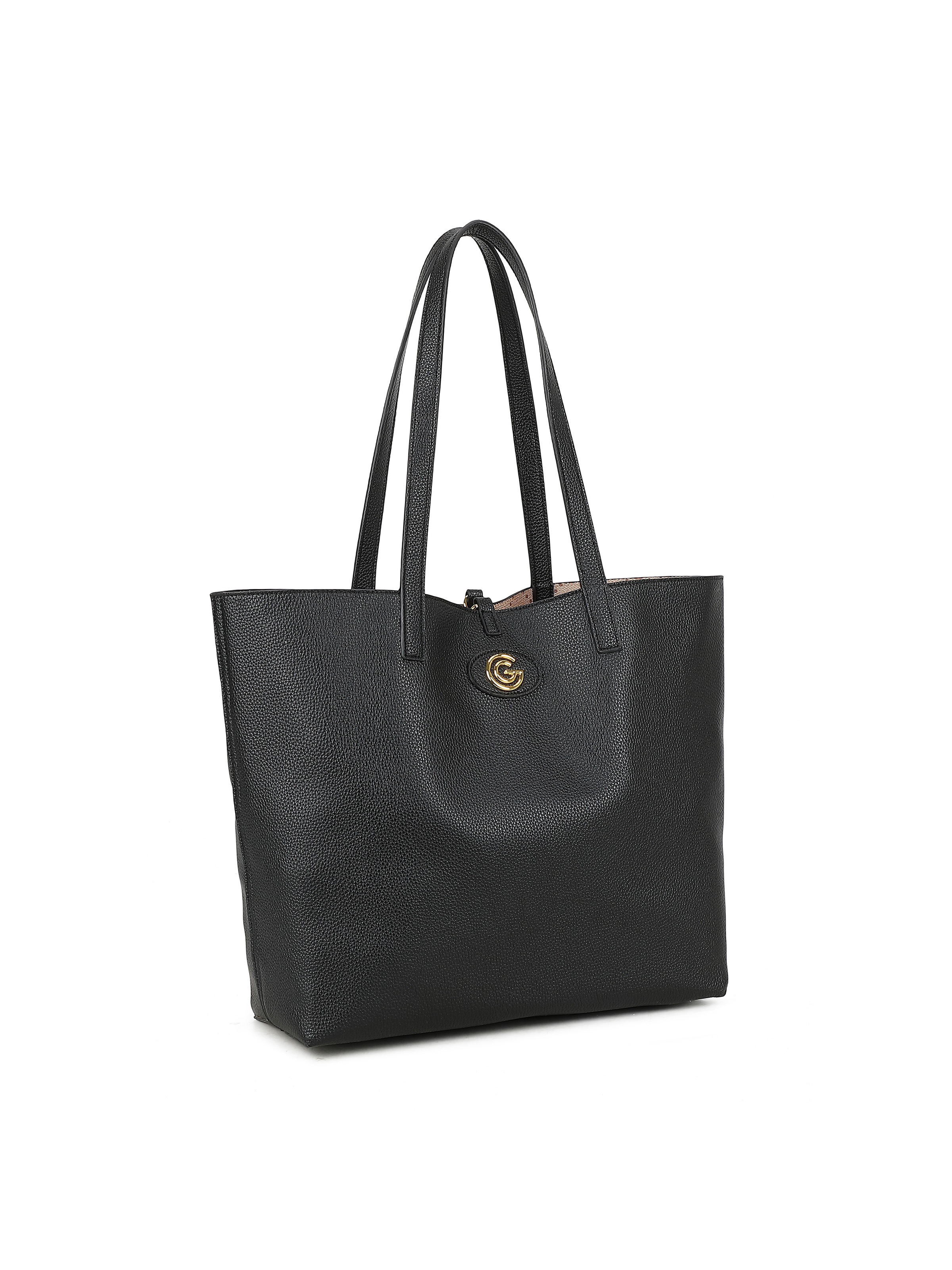 GABRIELLA G By Gabriella Gucci Shopper »LUANA« Damen Handtasche, Tragetasche mit goldfarbenem G-Logo