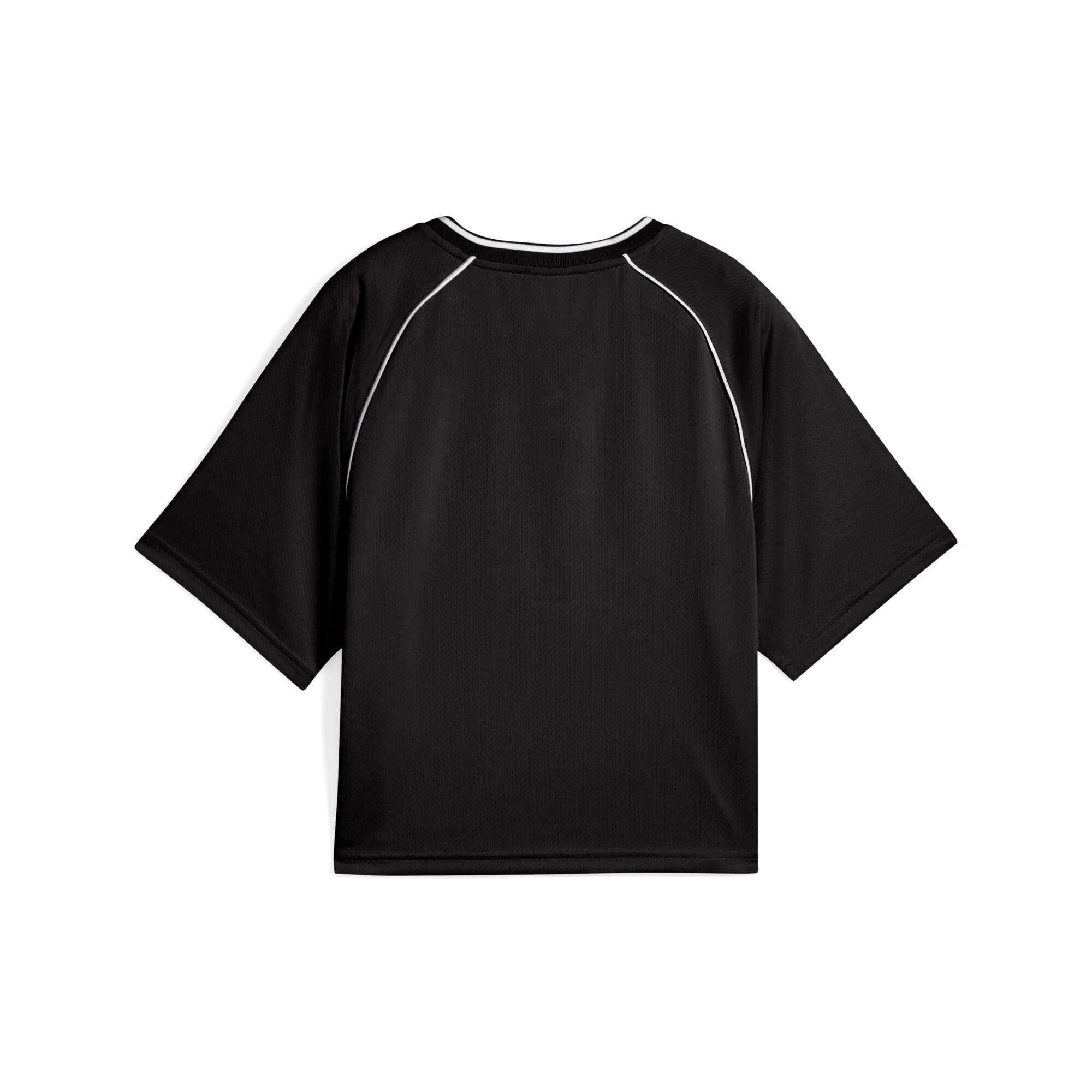 PUMA T-Shirt »ESS RELAXED CROPPED FOOTBALL JERSEY«