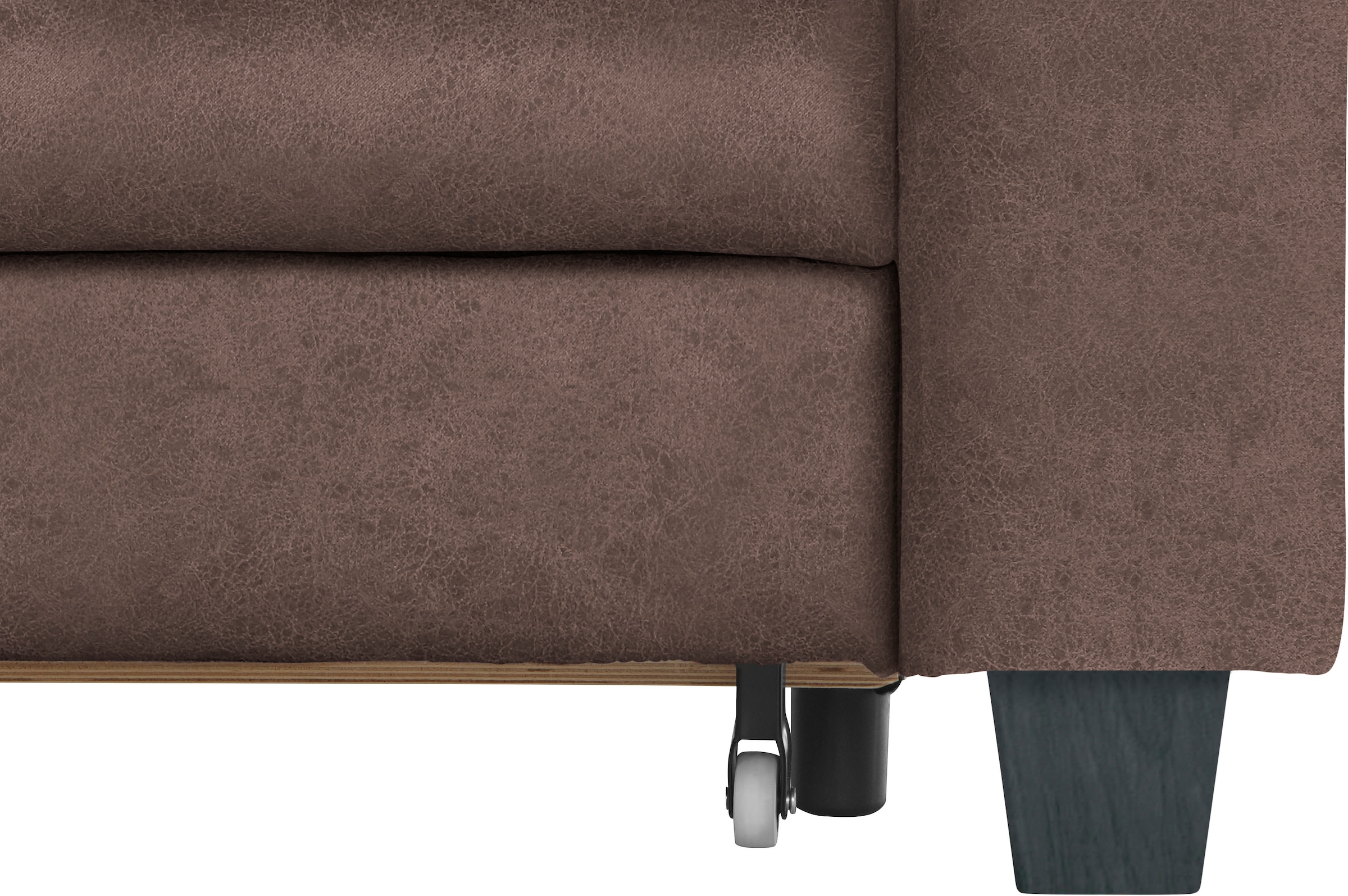 TRENDMANUFAKTUR Ecksofa »Chamber, zeitlos und modern, hoher Sitzkomfort, L-Form«, wahlweise mit Schlaffunktion