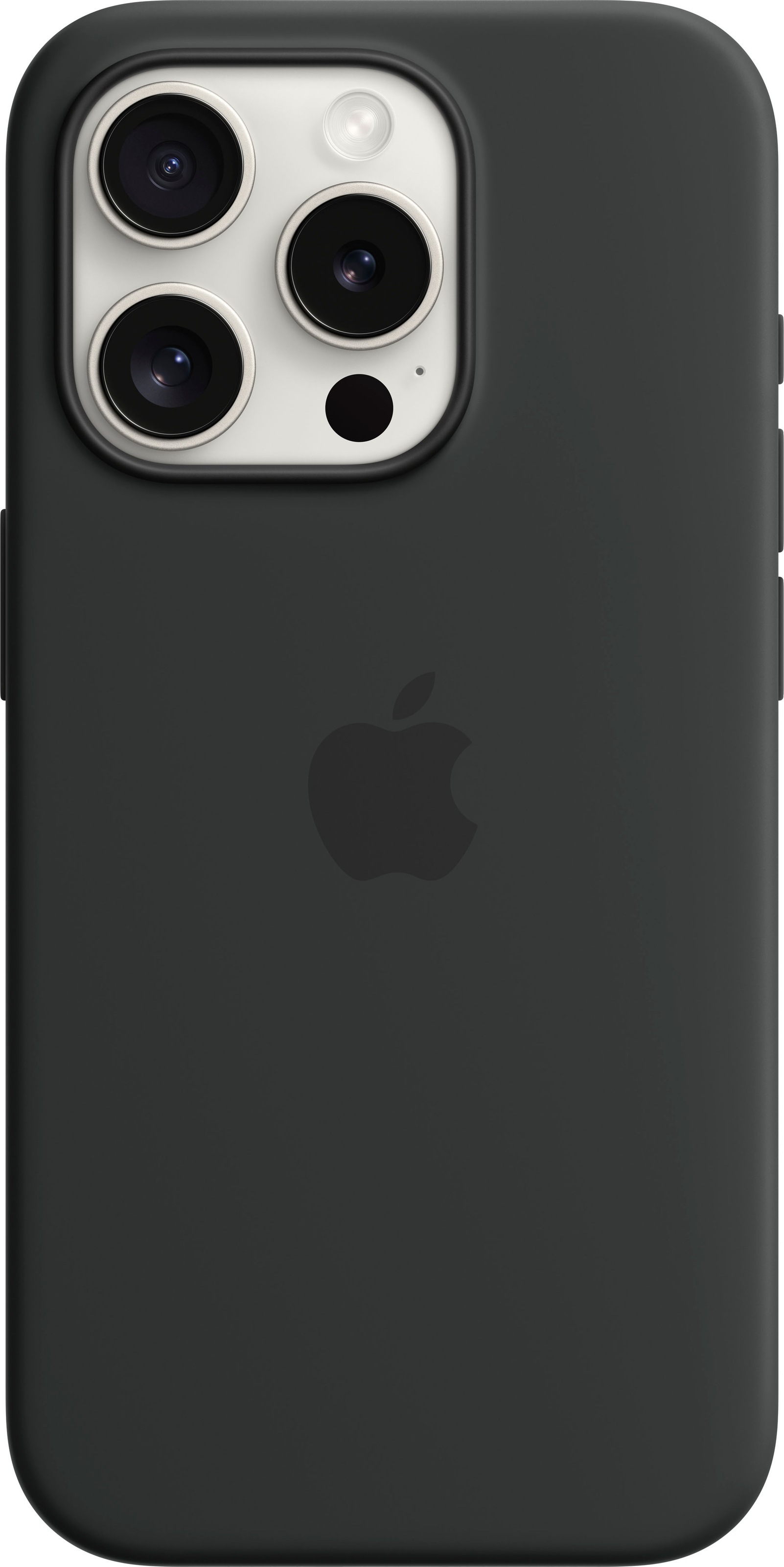 Apple Smartphone-Hülle »iPhone 15 Pro Silikon mit MagSafe«, Apple iPhone 15 Pro, 15,5 cm (6,1 Zoll)