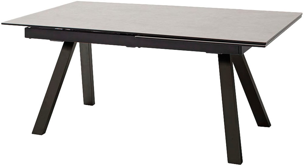 MCA furniture Esstisch »TOBAGO Auszugtisch 180-260 cm«, (Einzelstück), Keramik,Metall,Stirnauszug,ausziehbar,Tischplatte 13 mm