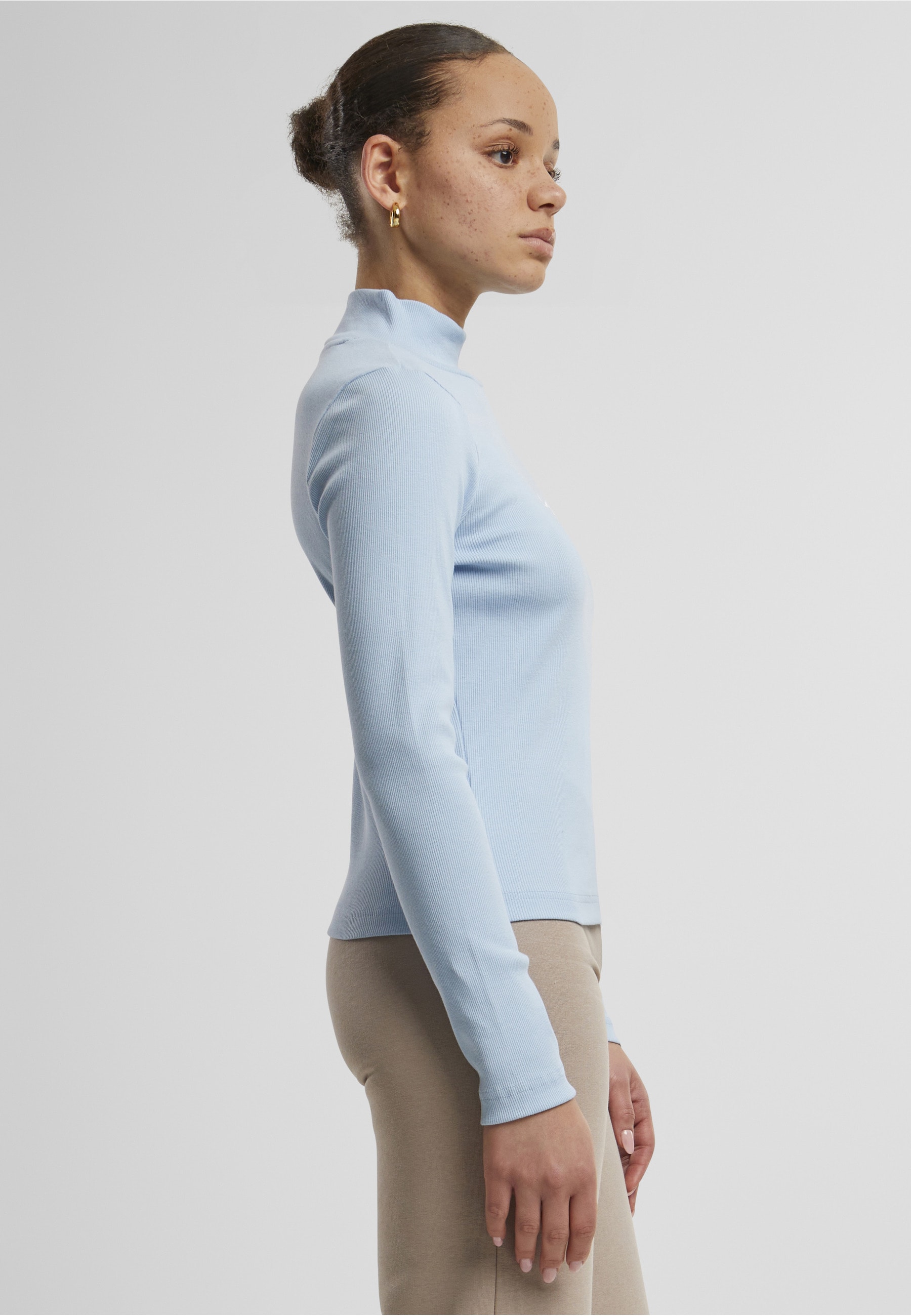 Karl Kani Longsleeve »Karl Kani Damen KW213-063-1 Small Signature Rip Turtle Neck« 1 Stk.