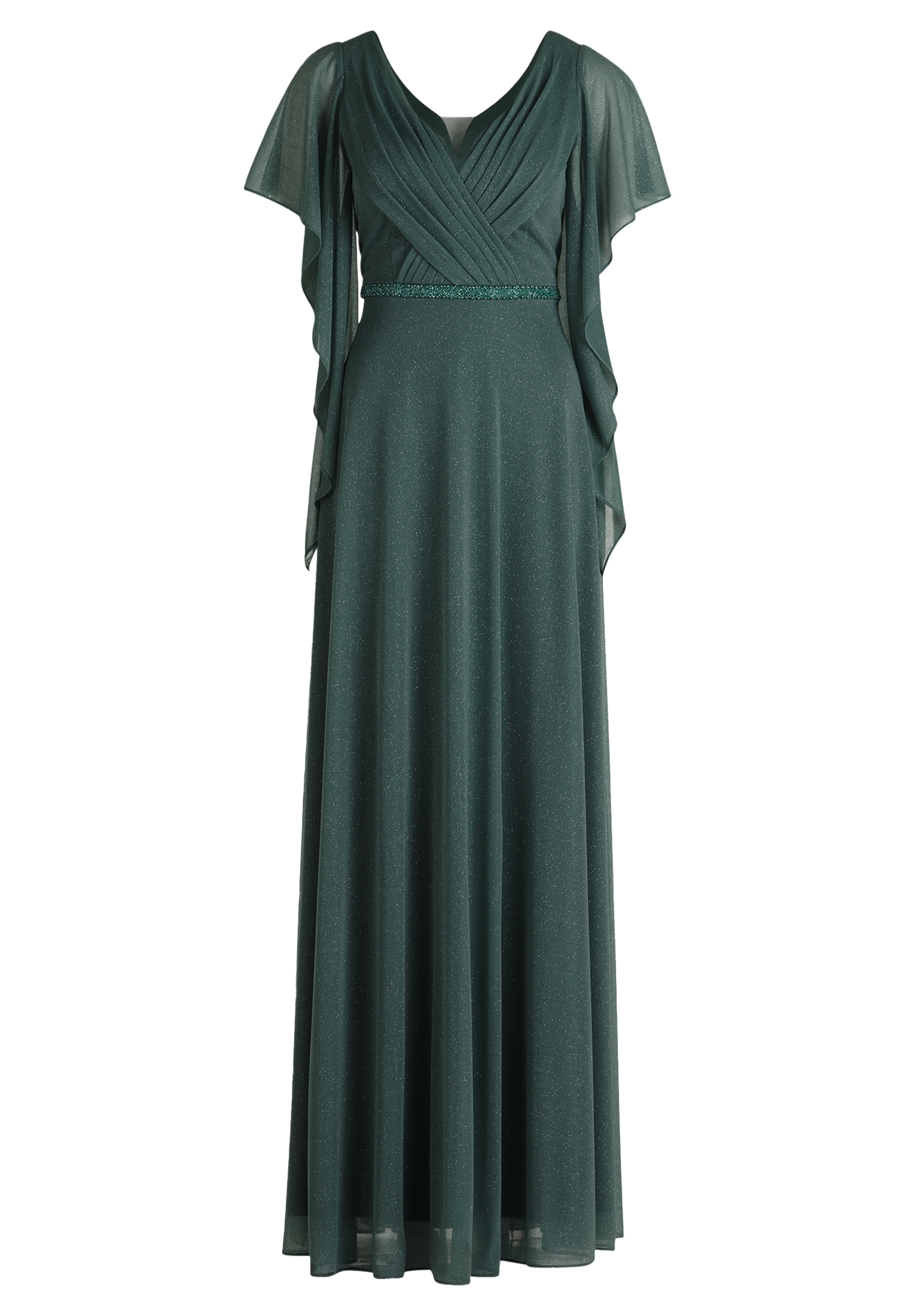Vera Mont Abendkleid »Vera Mont Abendkleid im Glitzer-Look«, Falten