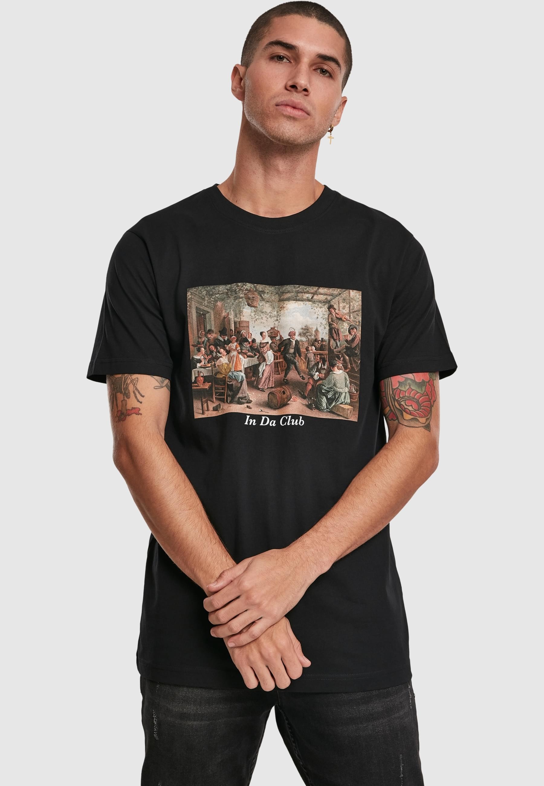 MisterTee Kurzarmshirt »MisterTee Herren Club Tee«, (1 tlg.)