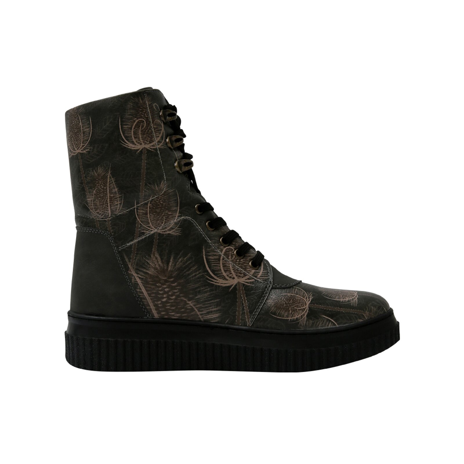 Thumbnail - DOGO Schnürboots "Future High Top Boots Believe In Your Wings Damen Stiefeletten," Handgefertigt
