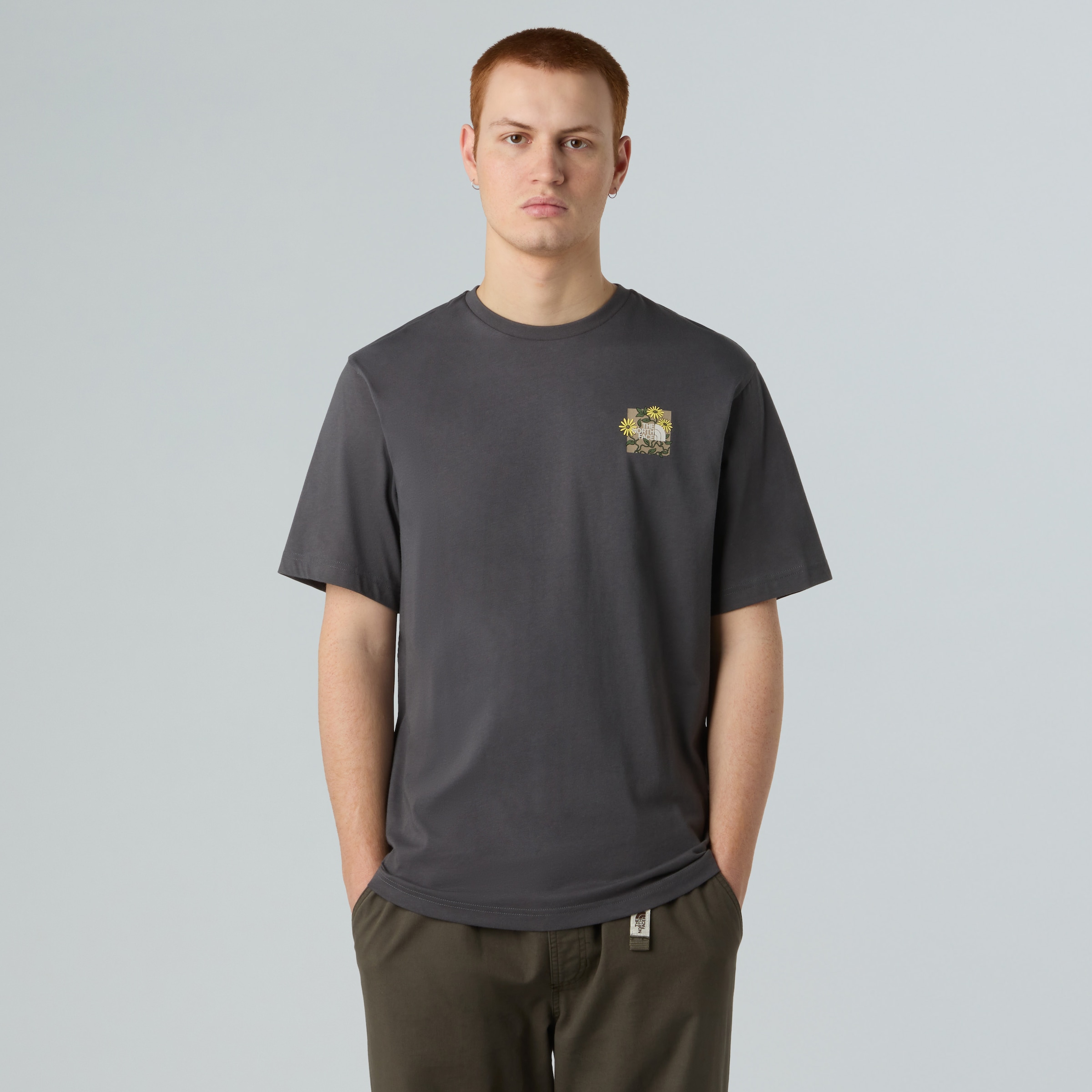 The North Face T-Shirt "M CONNECTED RELAXED SS TEE -GRAPHIC" sportlicher Stil, mit Rundhalsausschnitt, relaxter Schnitt