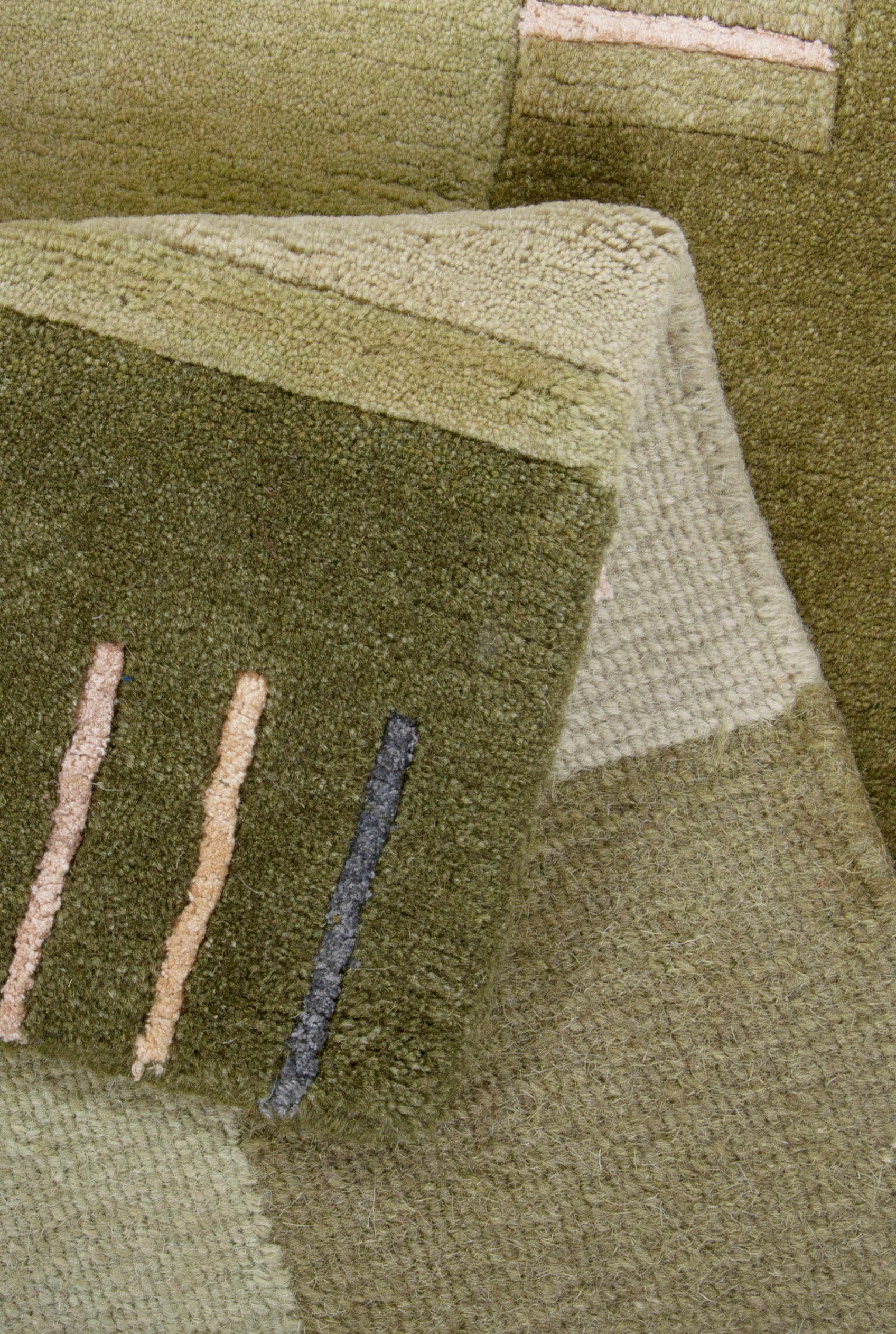 THEKO Wollteppich »Kailash 110« rechteckig 20 mm Höhe reine Wolle, handgeknüpft, mit Bordüre