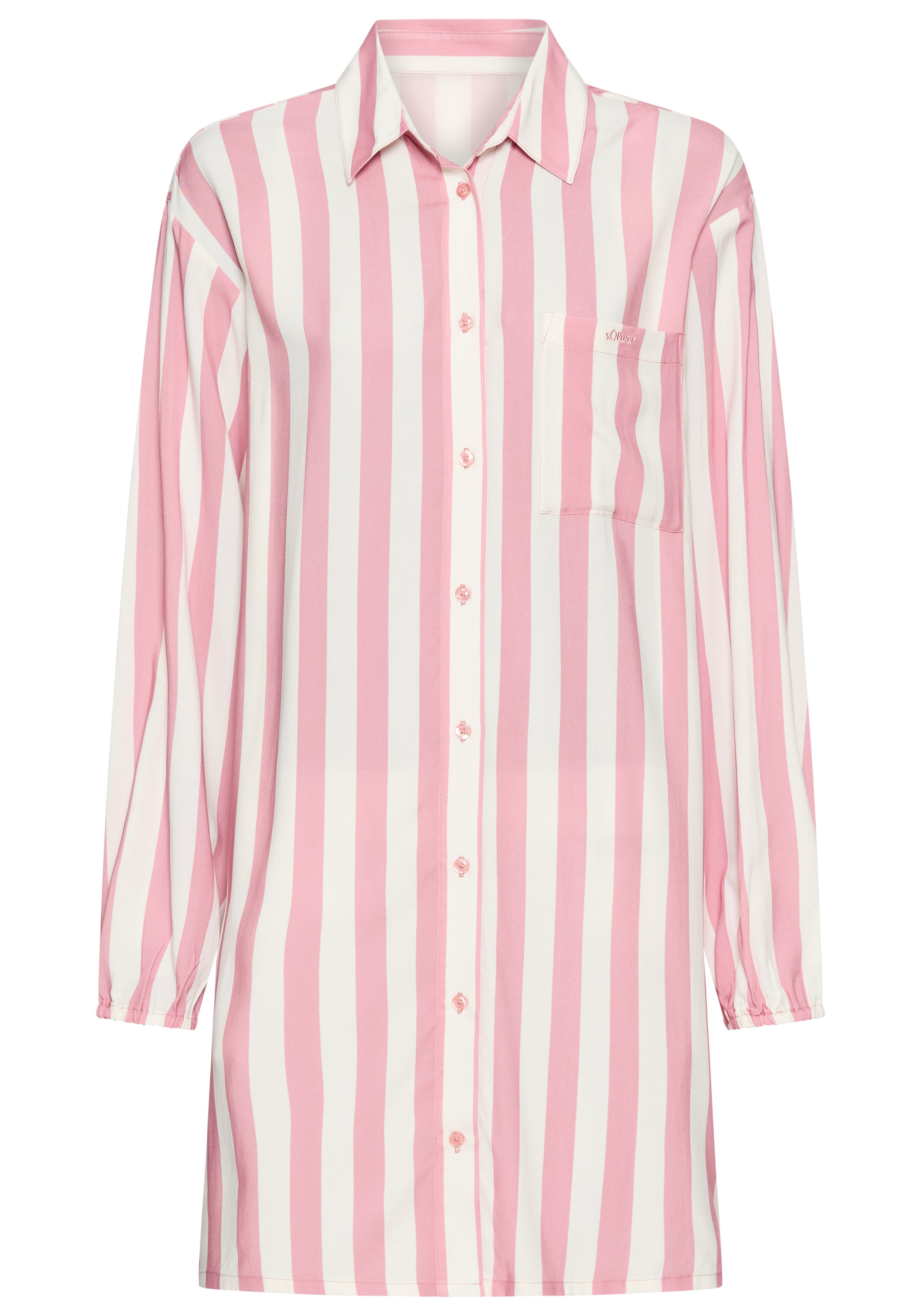 s.Oliver aufgesetzte Tasche mit breiten Streifen günstig online kaufen