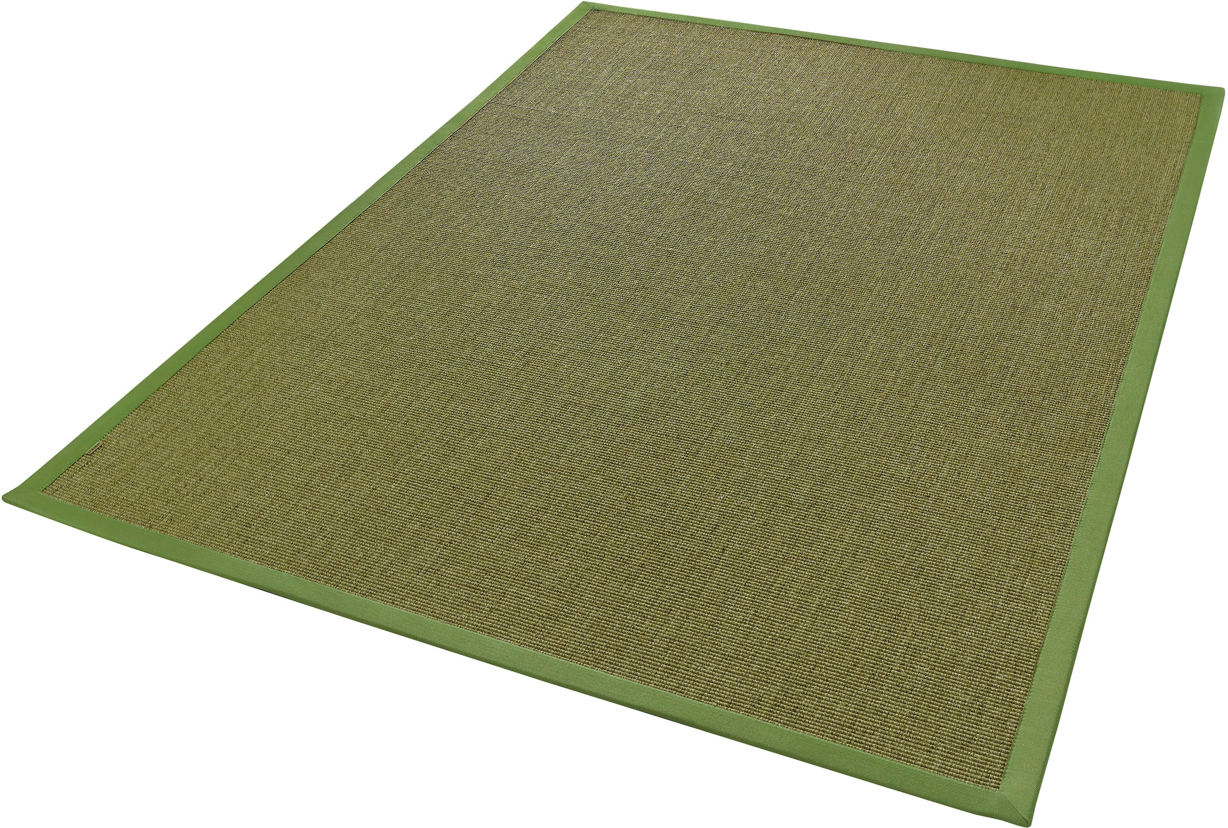 Dekowe Sisalteppich "Mara S2 mit Bordüre", rechteckig, 5 mm Höhe, Flachgewebe, Material: 100% Sisal, Wohnzimmer, Kundenl