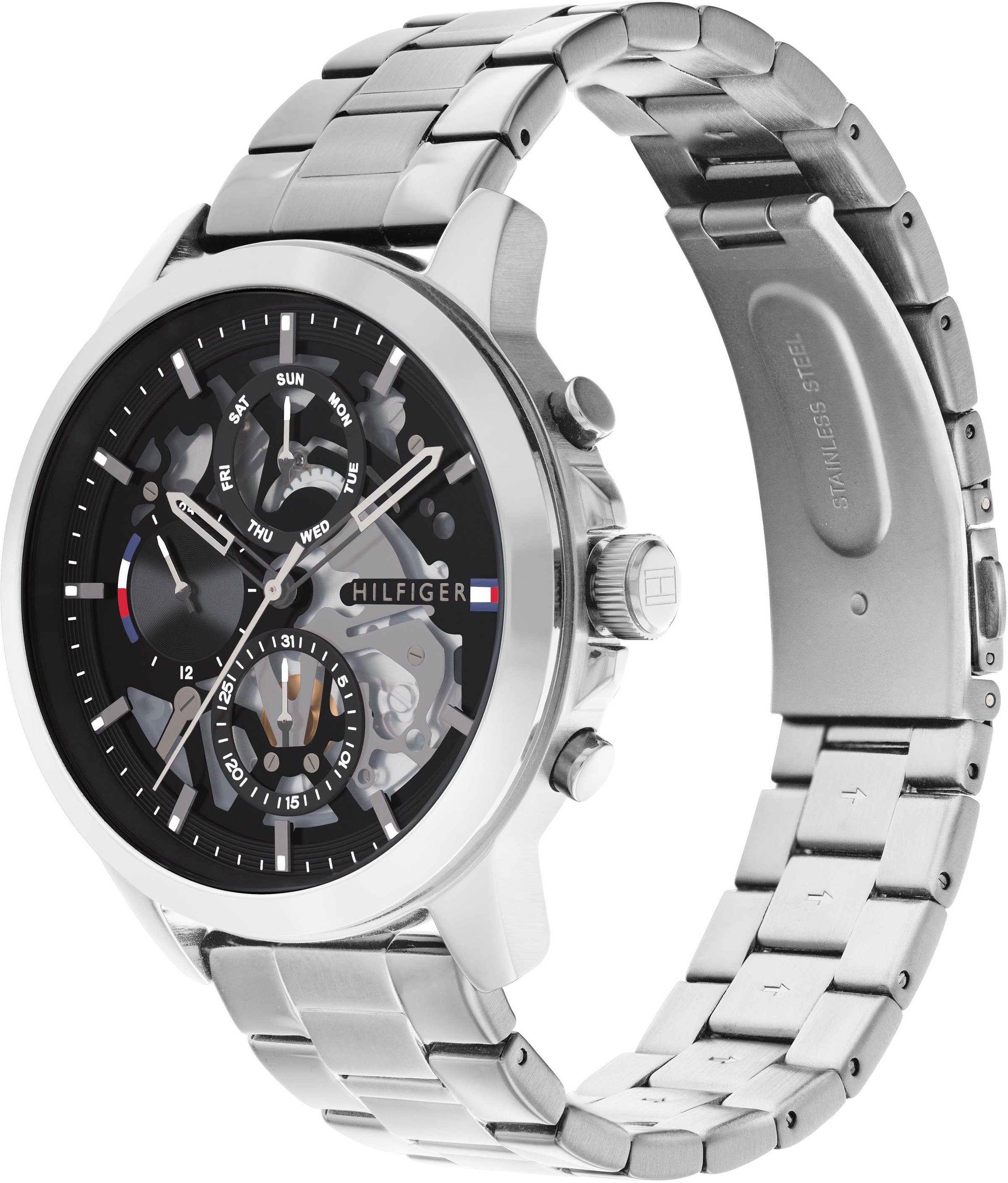 Black Friday Tommy »Henry, Hilfiger Multifunktionsuhr 1710477« | BAUR