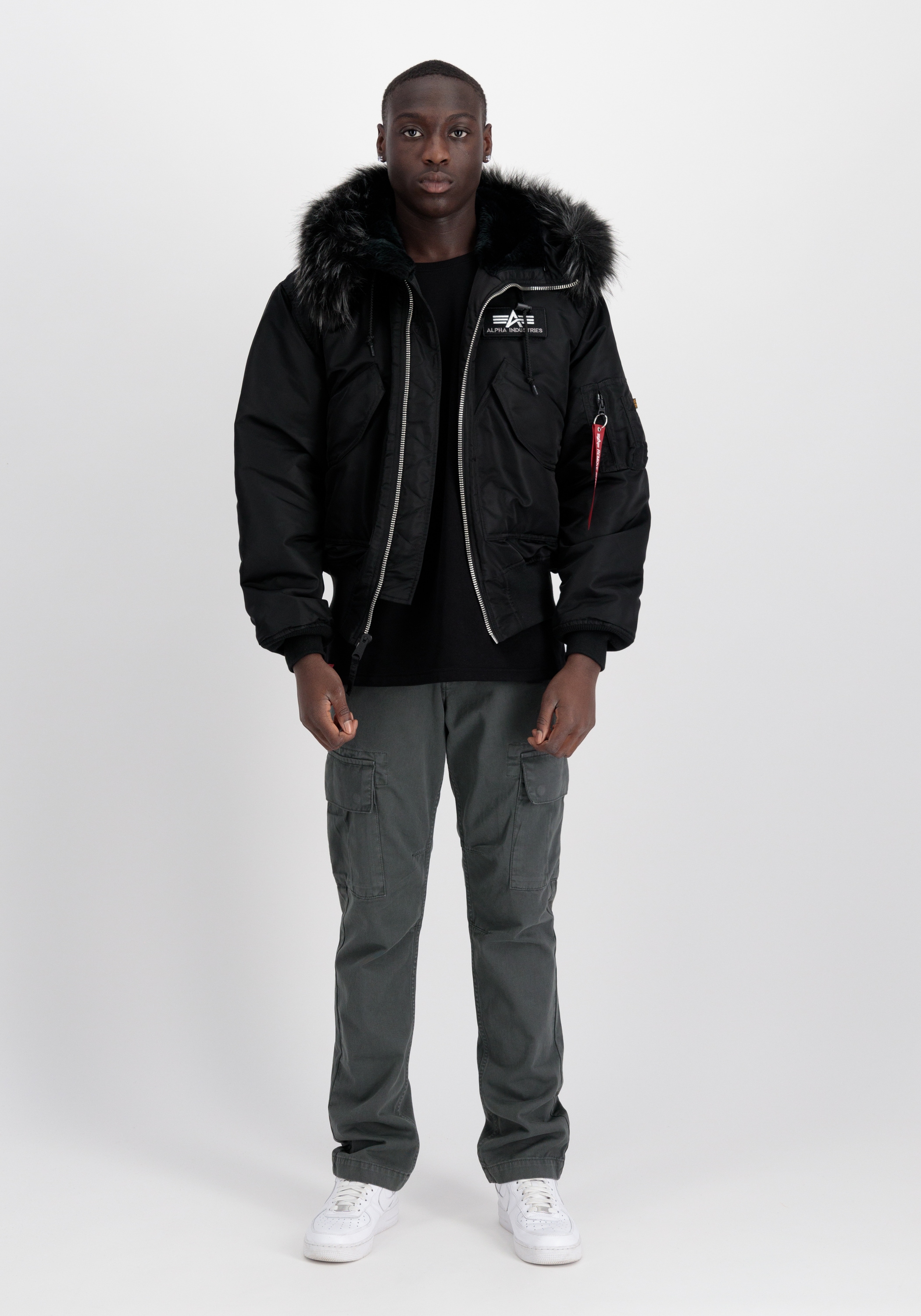 Alpha Industries Winterjacke »Alpha Industries Men - Bomber Jackets 45/P Hooded«