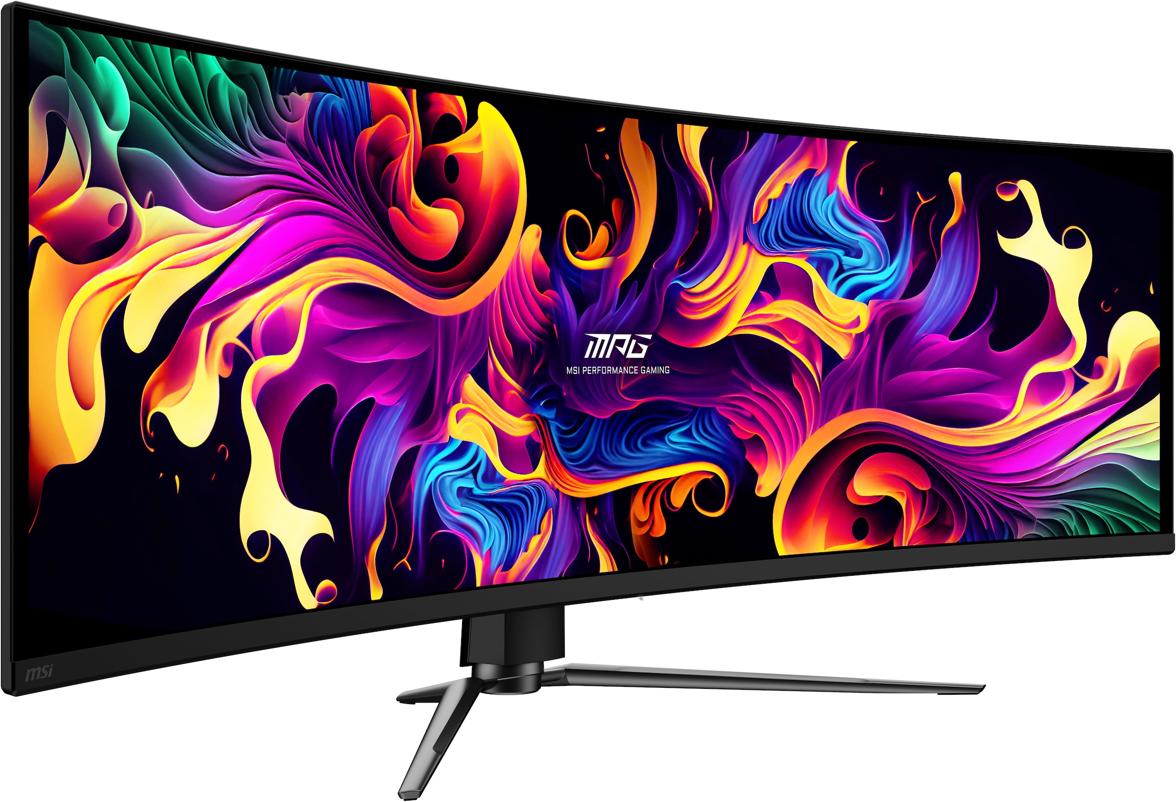 MSI Curved-OLED-Monitor »MPG 491CQPX QD-OLED« 125 cm/49 ″  5120 x 1440 px DQHD 0,03 Reaktionszeit 240 Hz