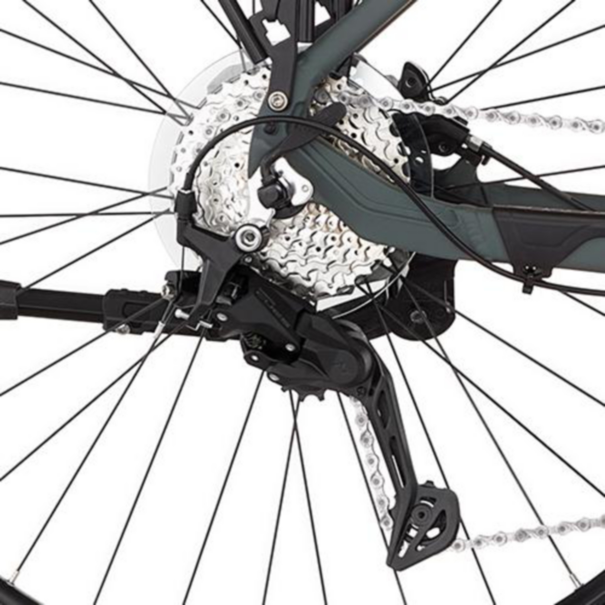 FISCHER Fahrrad »TERRA 6.8I 711 ULTIMATE« 9 Gang Shimano Cues RD-U3020 Schaltwerk