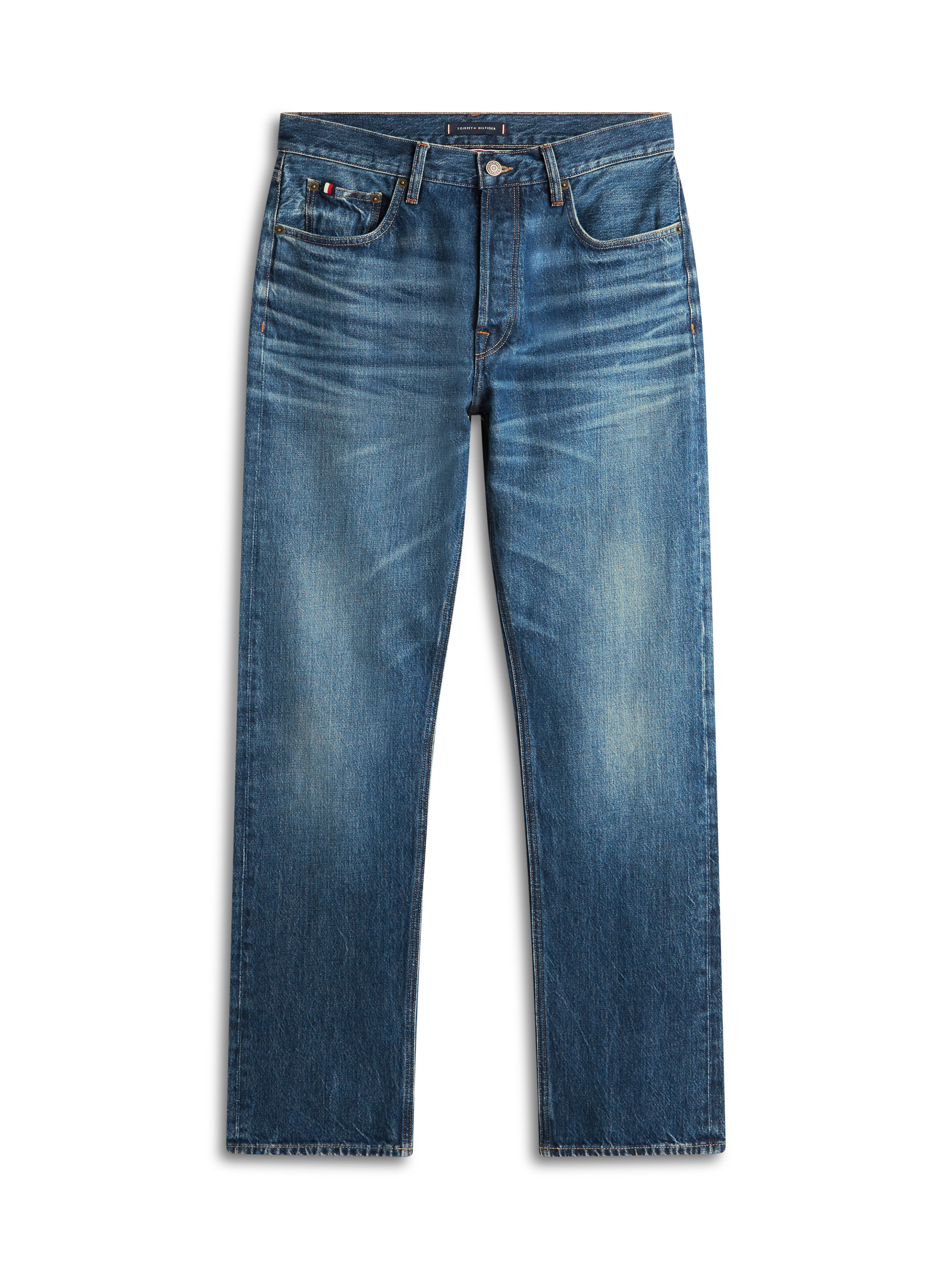 Tommy Hilfiger Straight Fit Jeans Blue 32/L34 3