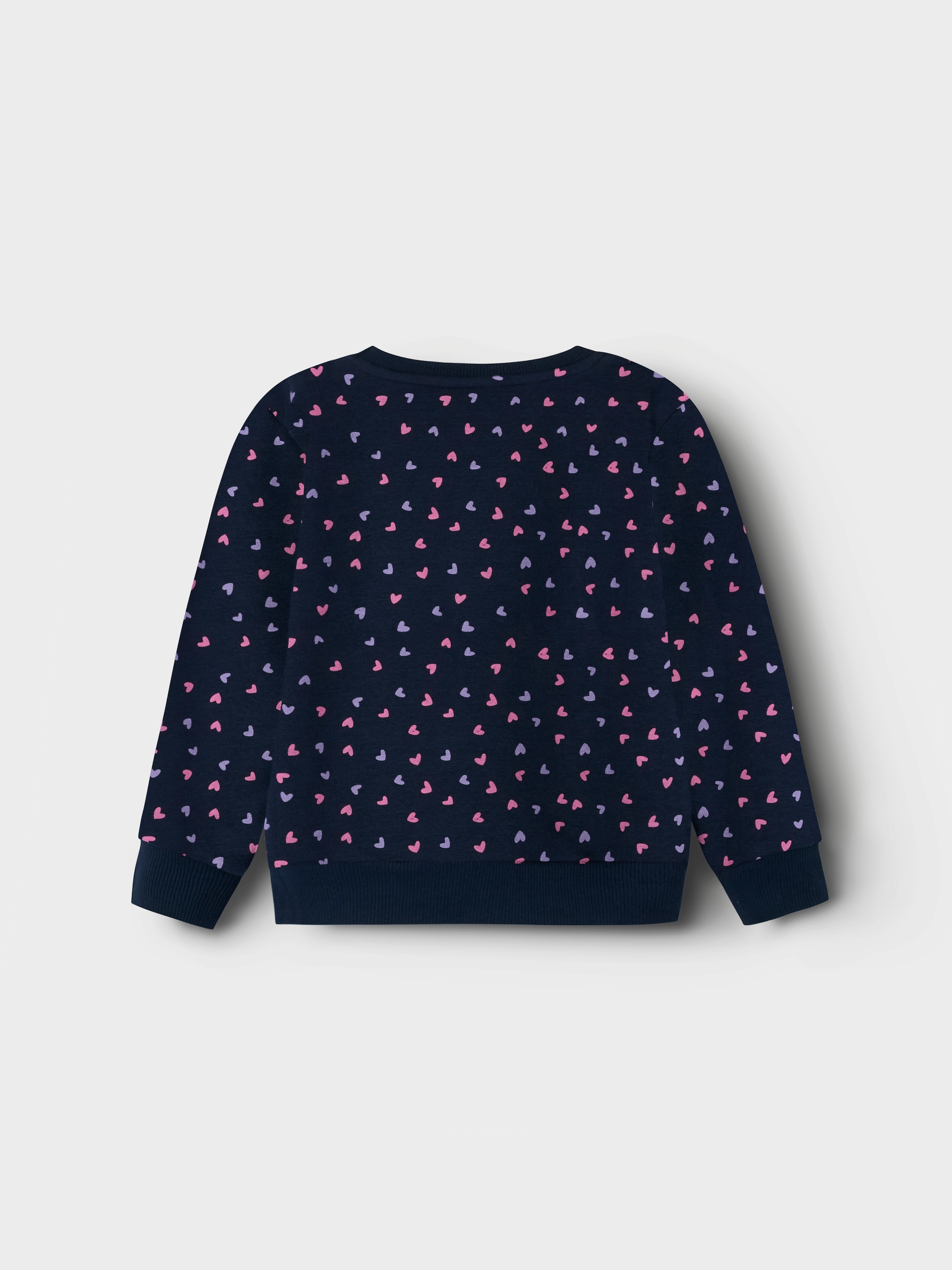 Name It Sweatshirt »NMFDAVINA LS SWEAT FLEECE BRU NOOS«, in klassischer Form und mit tollem Alloverprint