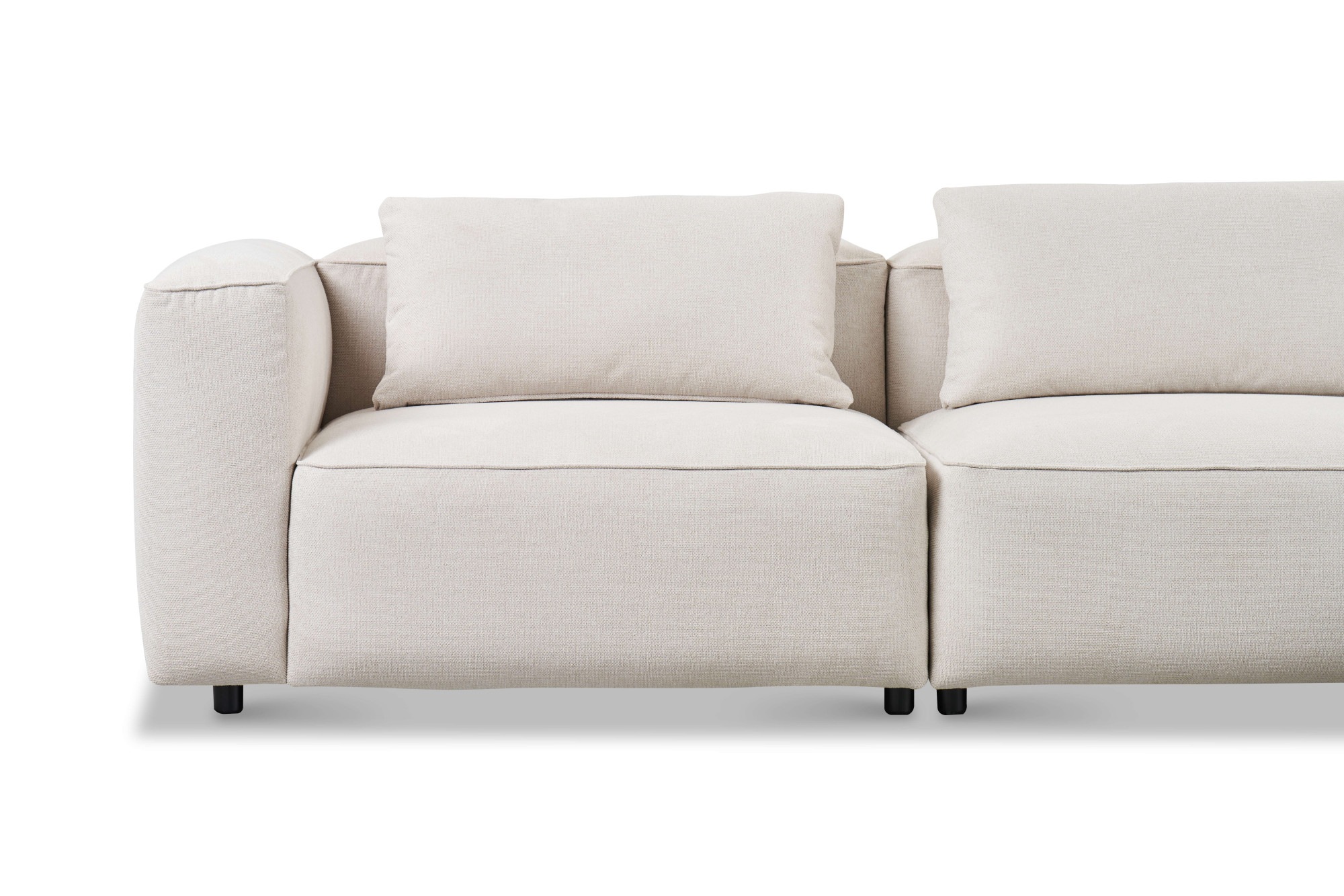 andas Ecksofa »Tvinnet«, Breite 317 cm, extra tiefe Sitzfläche, kubisches Sitzvergnügen